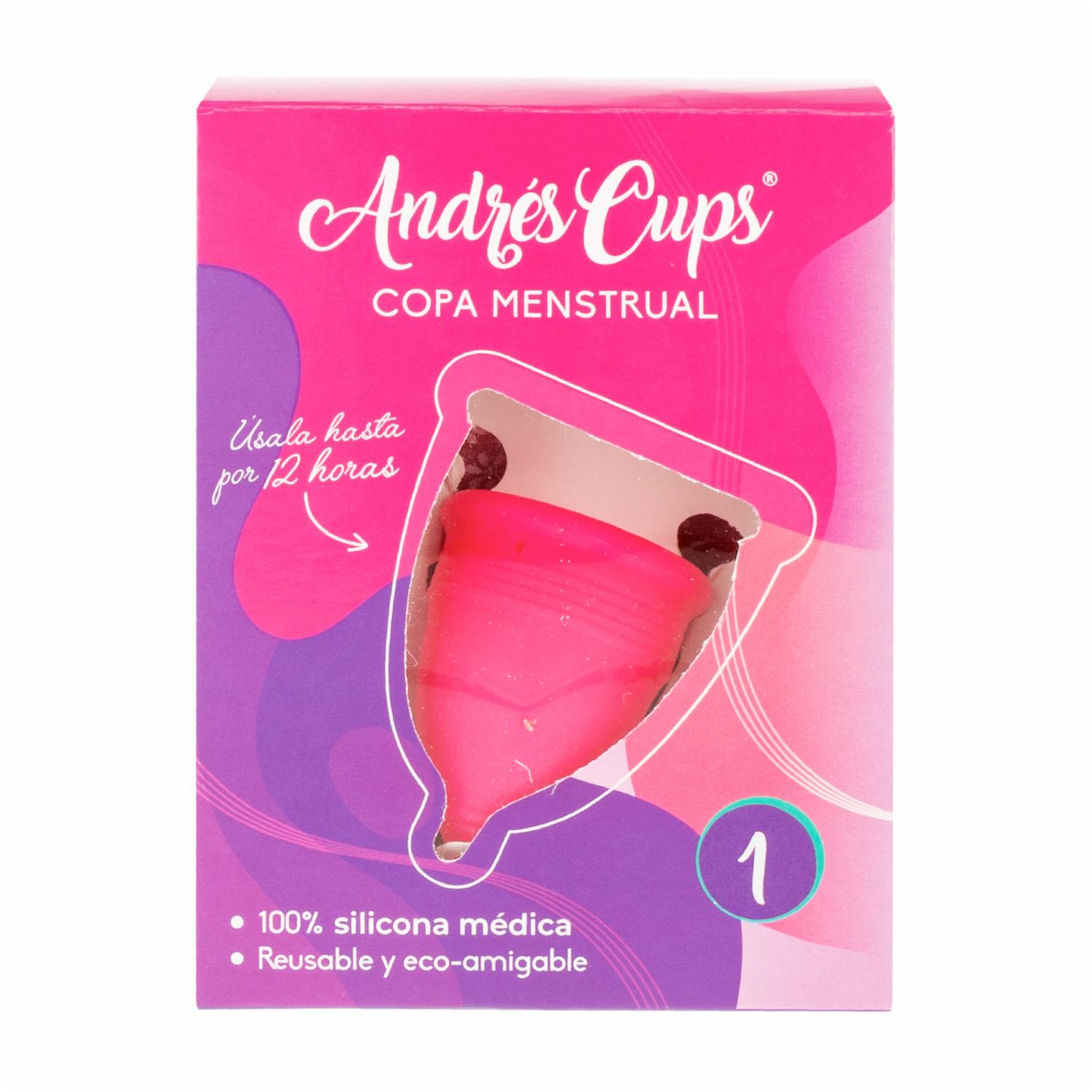 Copa Menstrual Talla 1 Color Rosa ANDRESCUPS 1 U