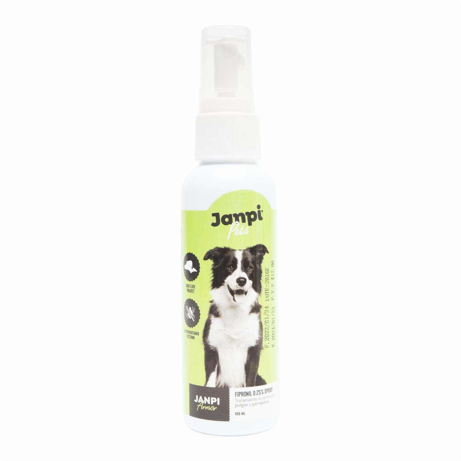 Spray Janpi Armor Fipronil JANPI PETS 100 Ml