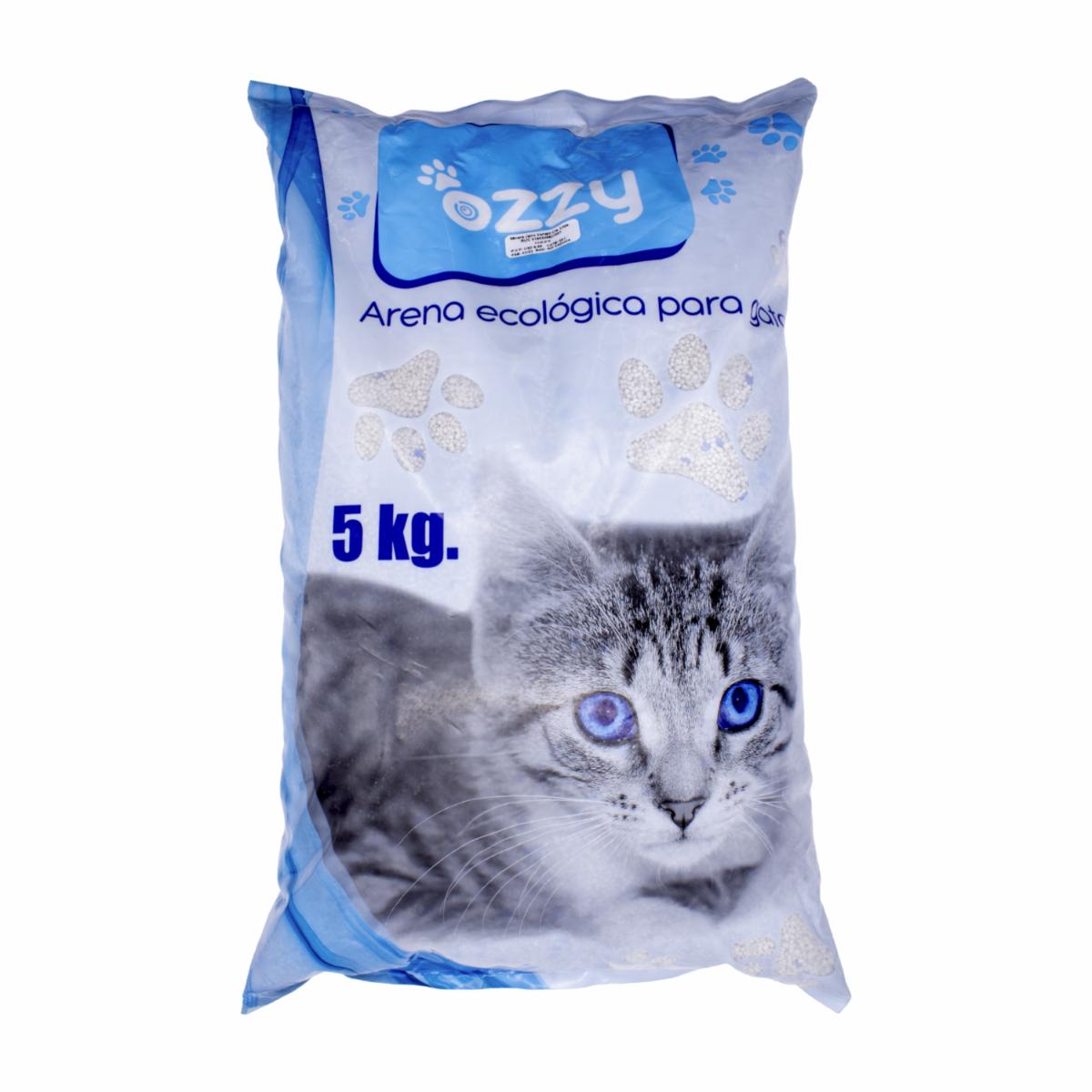 Arena Para Gatos Ecológica OZZY 5 Kg