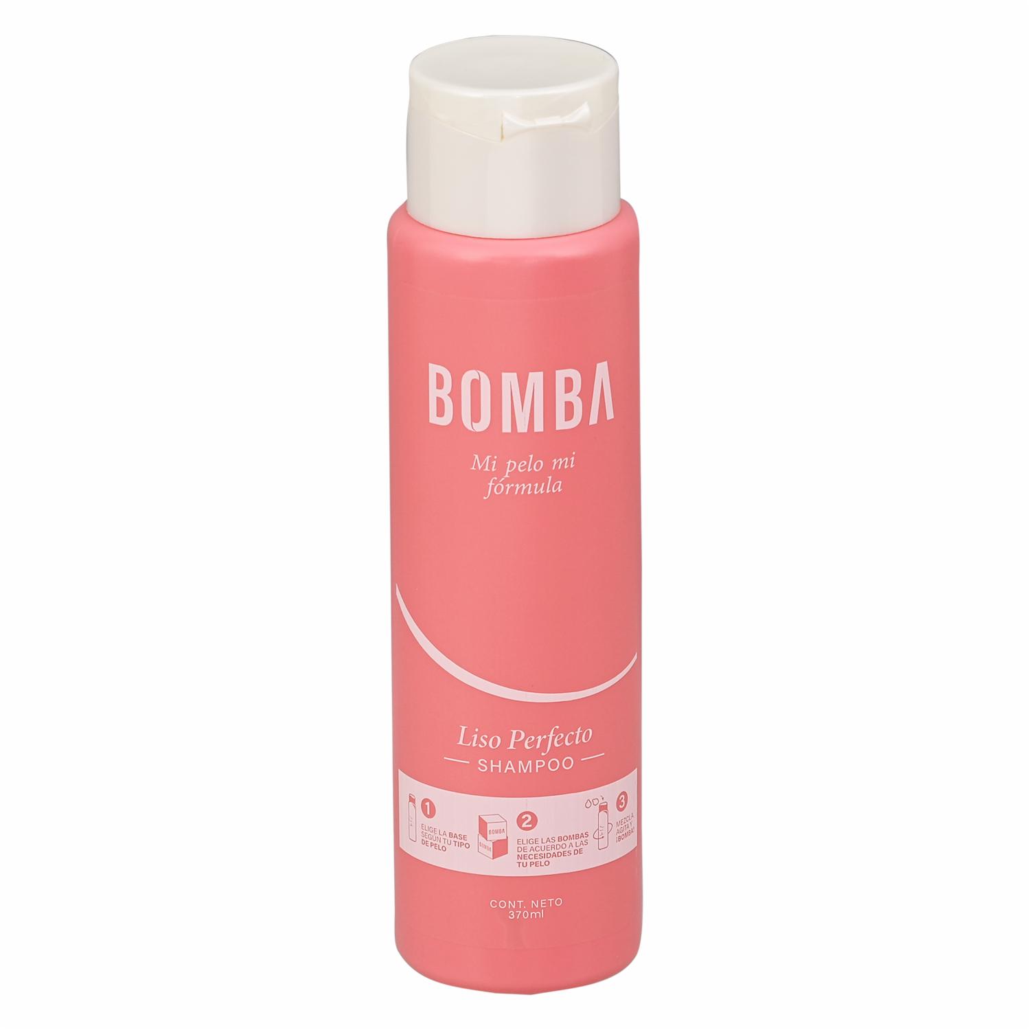 Shampoo De Cabello Bomba Mix Liso Perfecto BOMBA 370 Ml