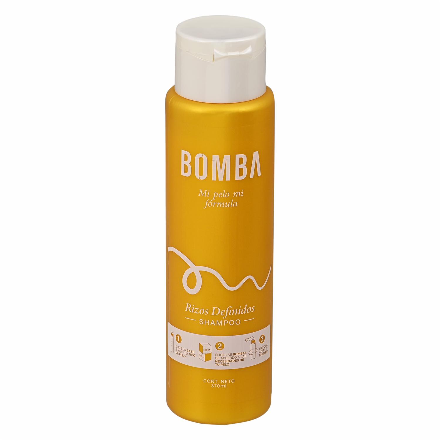 Shampoo De Cabello Bomba Mix Rizos Definidos BOMBA 370 Ml