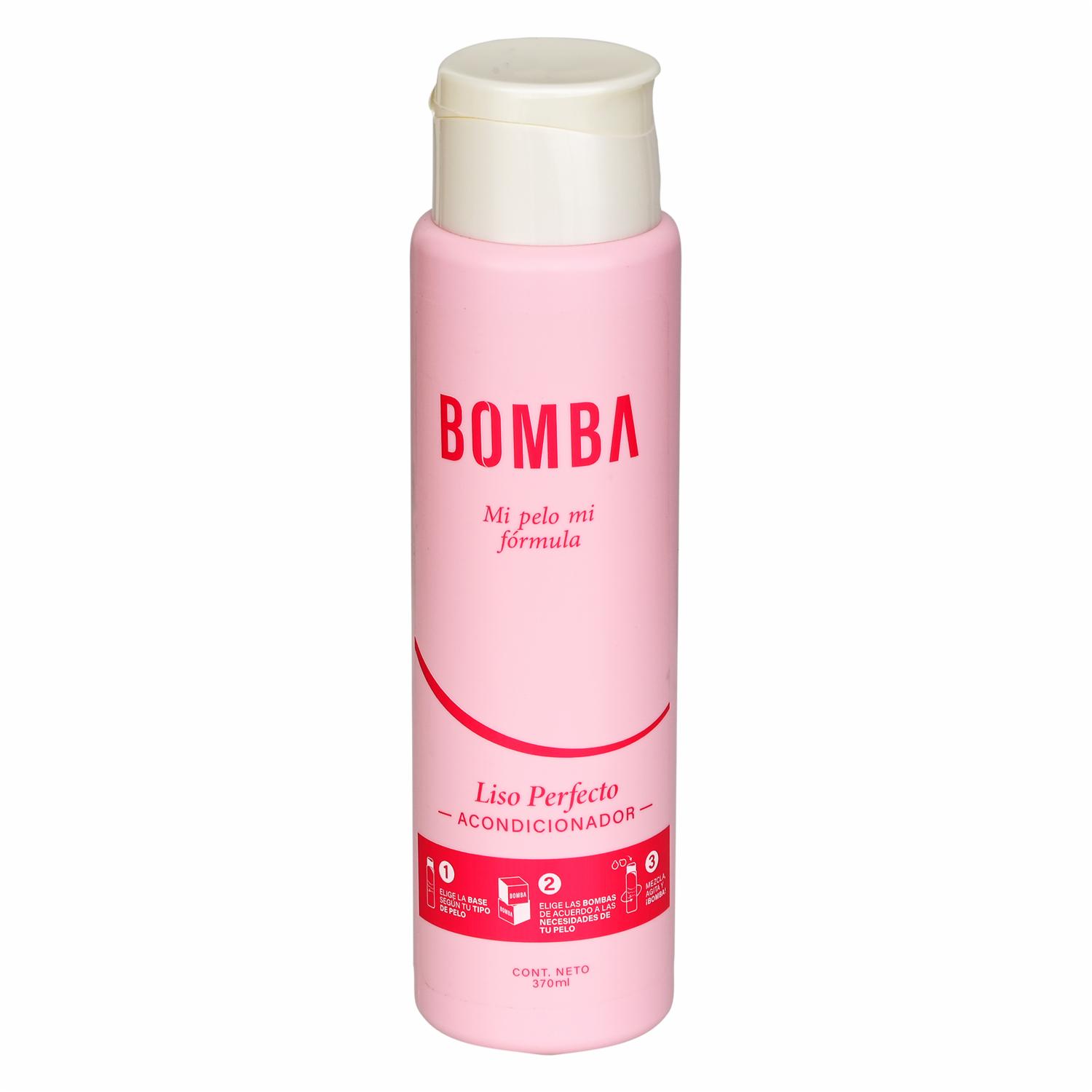 Acondicionador De Cabello Bomba Mix Liso Perfecto BOMBA 370 Ml