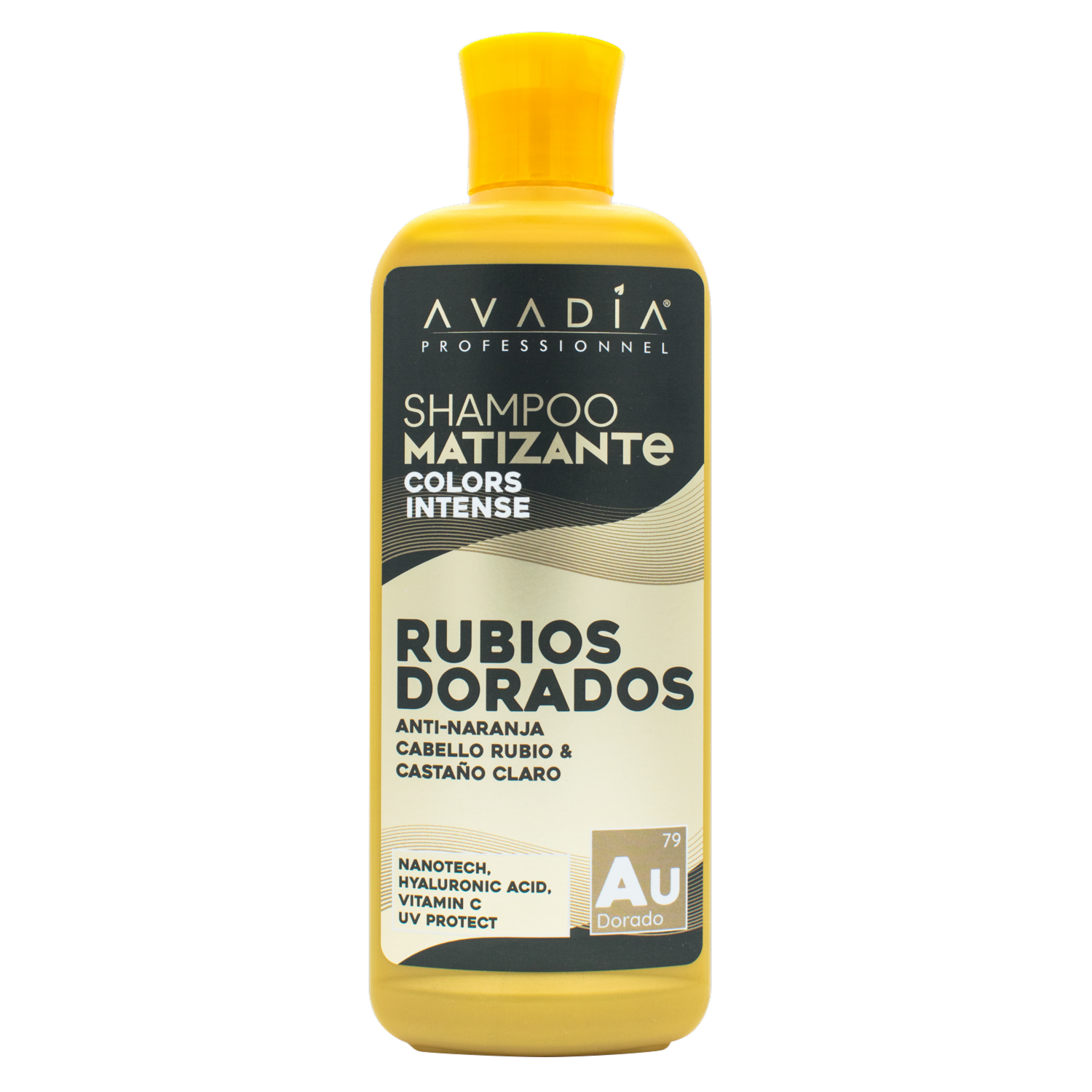 Shampoo De Cabello Color Intense Professionel Rubios Intensos AVADÍA 300 Ml