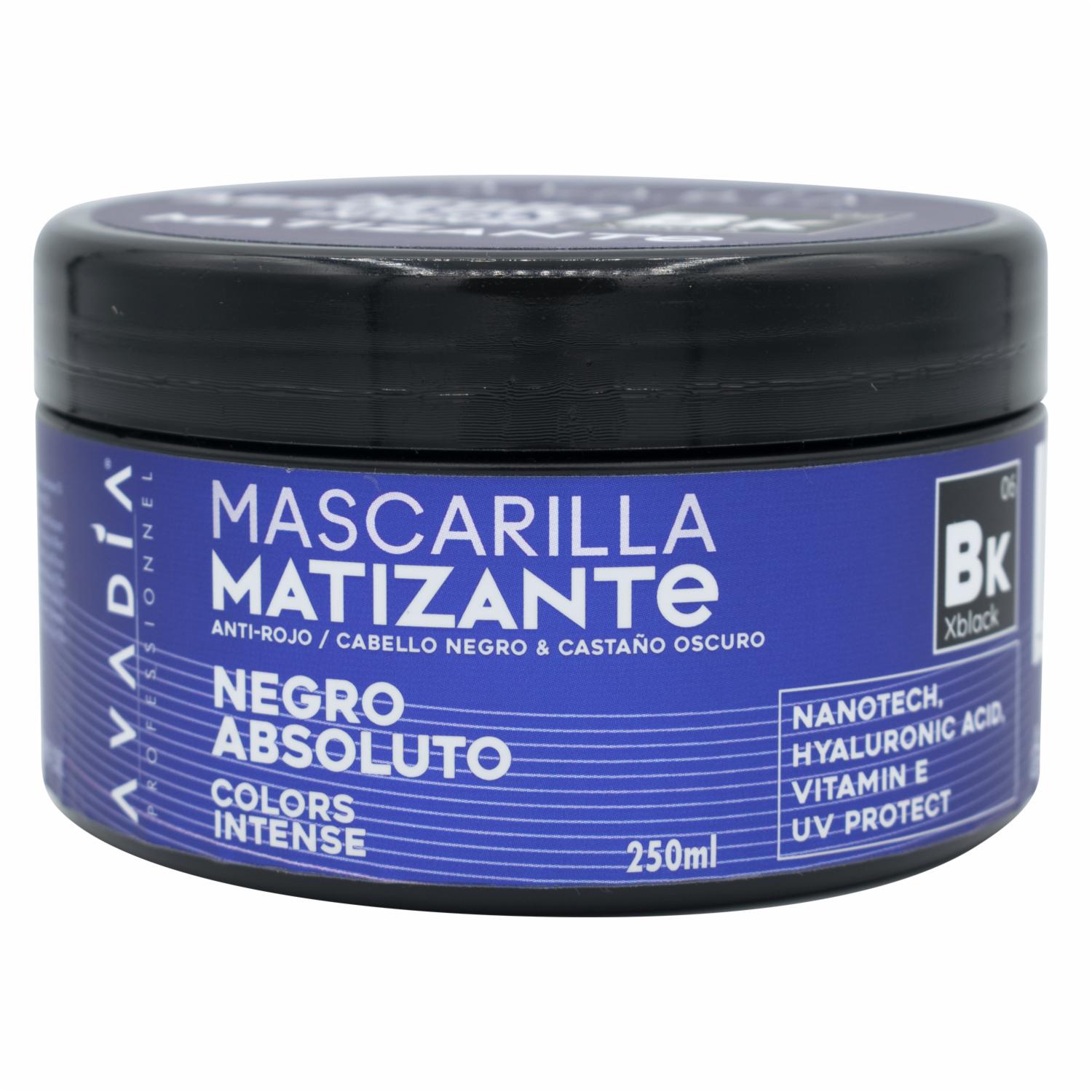 Mascara Capilar Matizante Negro Absoluto AVADÍA 250 Ml