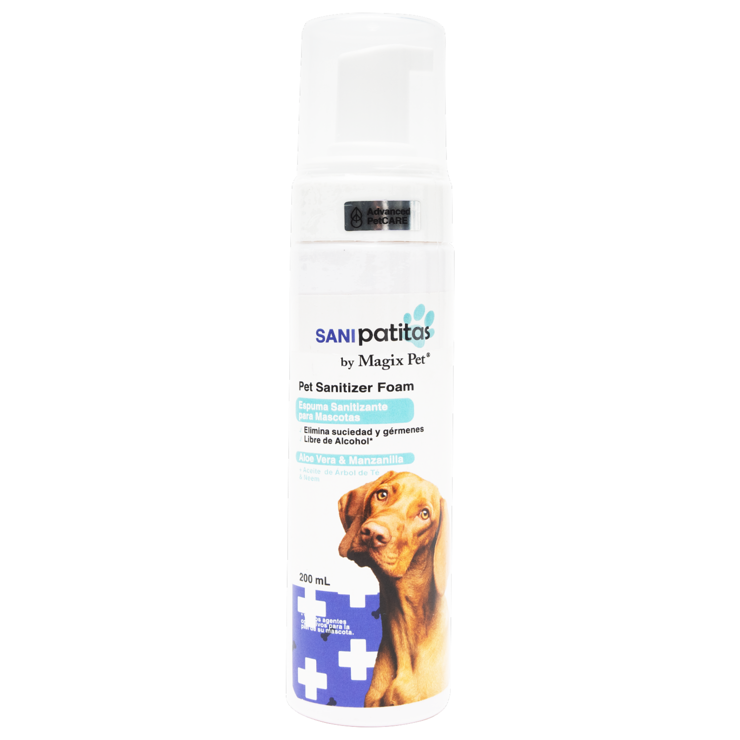 Espuma Desinfectante Para Mascotas MAGIX PET 200 Cc