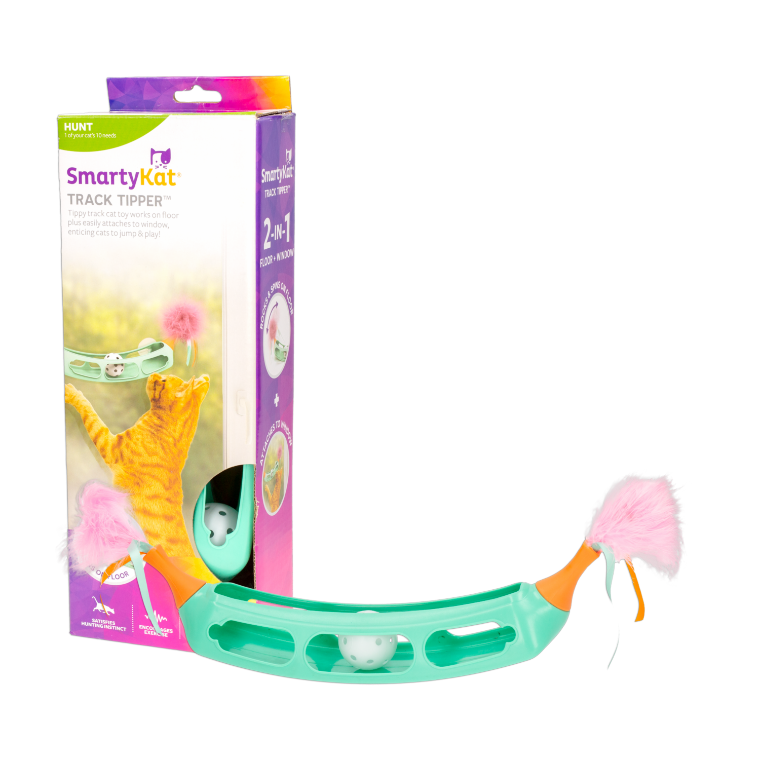 Juguete Para Gato Rack Con Pelotas SMARTYKAT Unidad