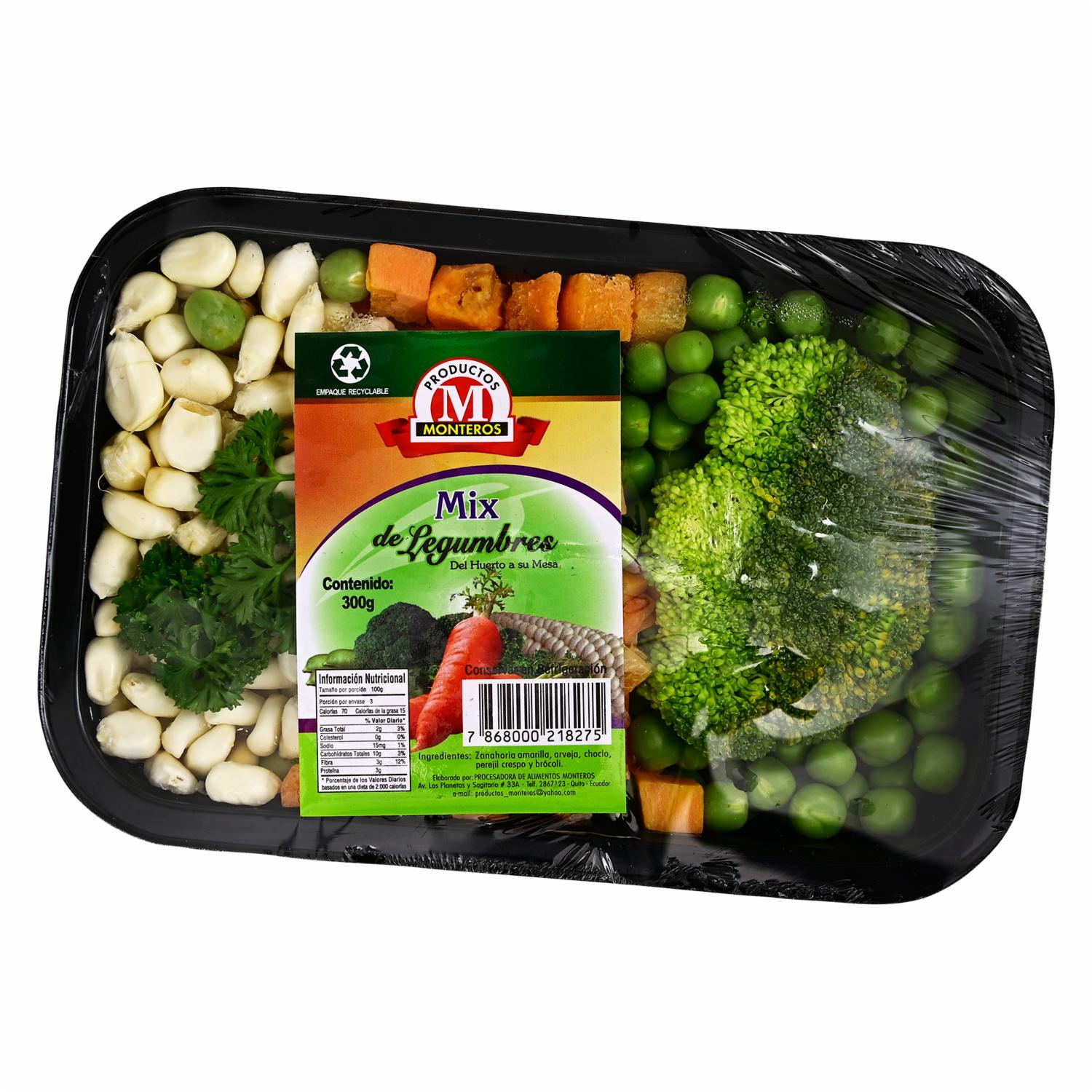 Mix Legumbres Frescas PRODUCTOS MONTEROS 300 g