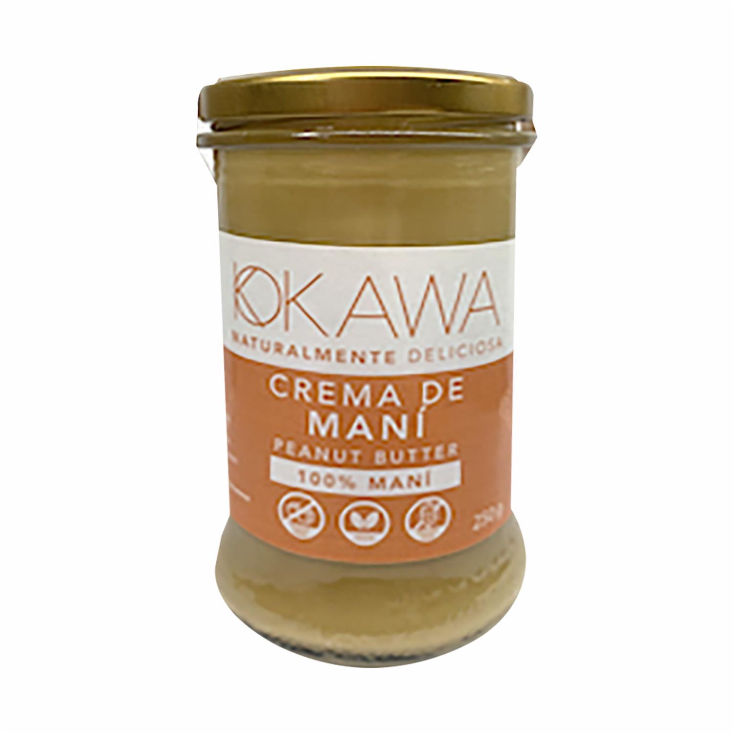 Crema De Maní Para Untar KOKAWA Frasco