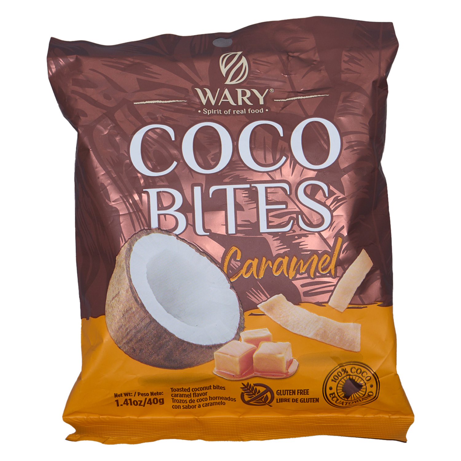 Coco Horneado Con Caramelo COCO BITES 40 G
