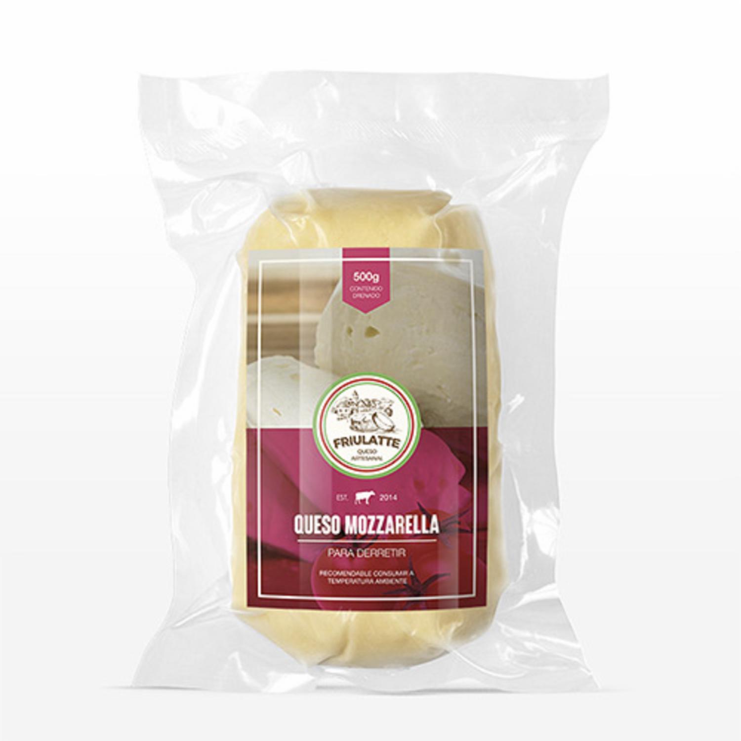 Queso Mozzarella Para Derretir FRIULATTE 500 G