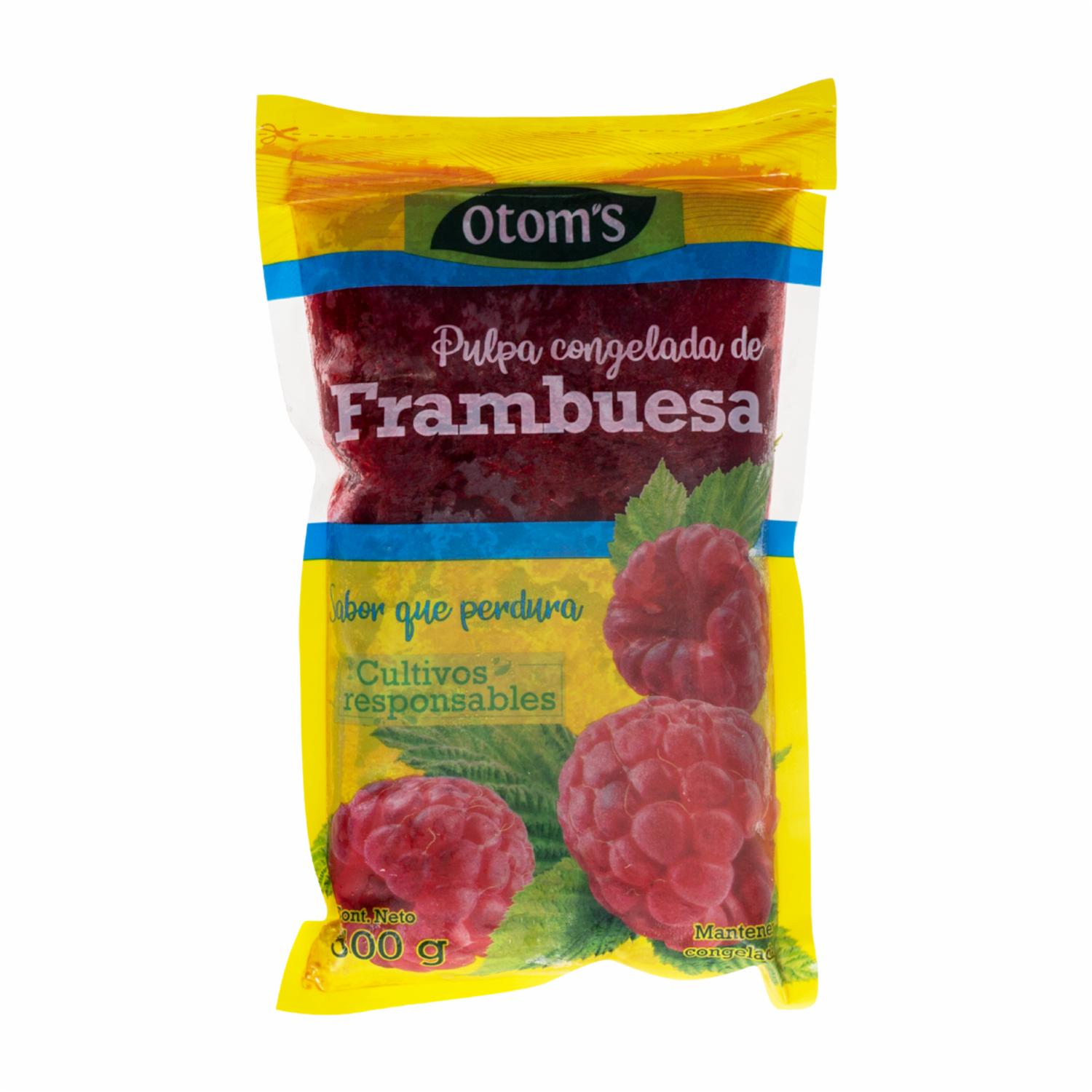 Pulpa De Frambuesas OTOM’S 500 G