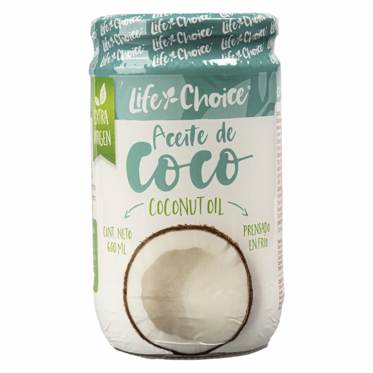 Aceite De Coco LIFE CHOICE 600 Ml
