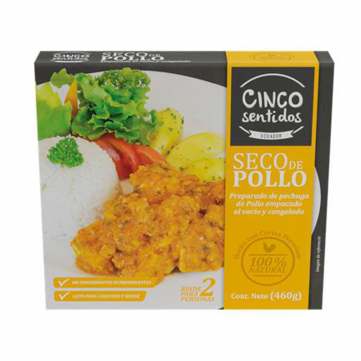 Seco De Pollo Congelado CINCO SENTIDOS 460 G