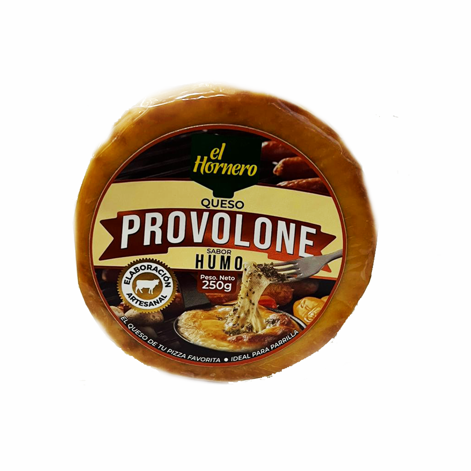 Queso Provolone Sabor Humo Elaboración Artesanal EL HORNERO 250 G