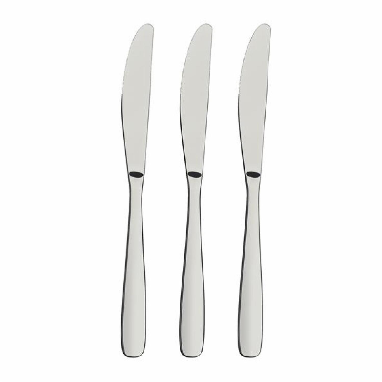 Set De Cubiertos Cuchillos De Mesa Amazonas 3 Puestos TRAMONTINA 3 Piezas