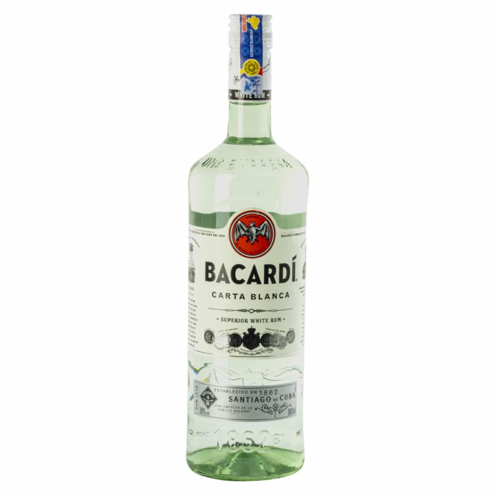 Ron Carta Blanca Superior BacardÍ 980 Ml