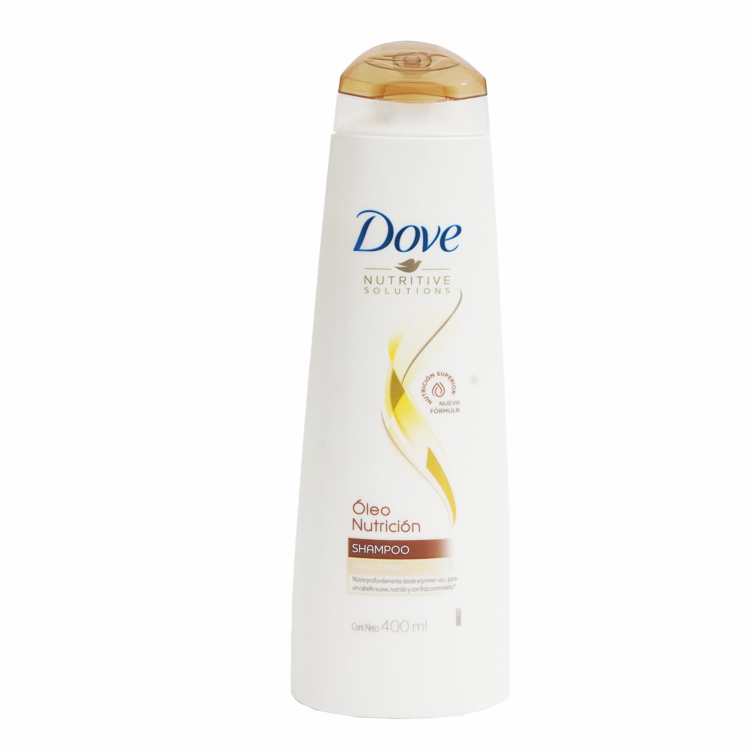 Shampoo De Cabello Óleo Nutrición DOVE 400 Ml