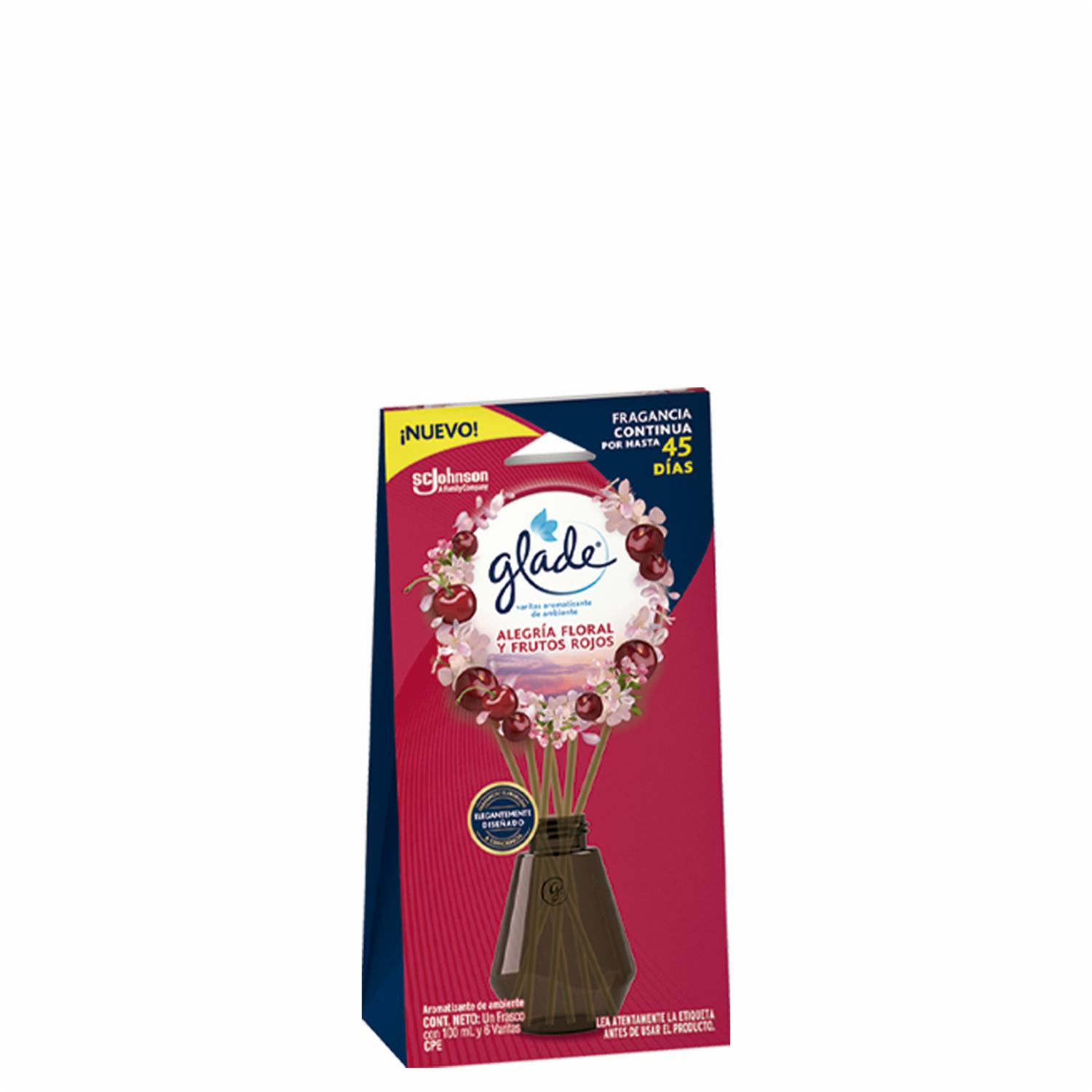 Difusor De Aroma Alegría Floral Frutos Rojos GLADE 100 Ml