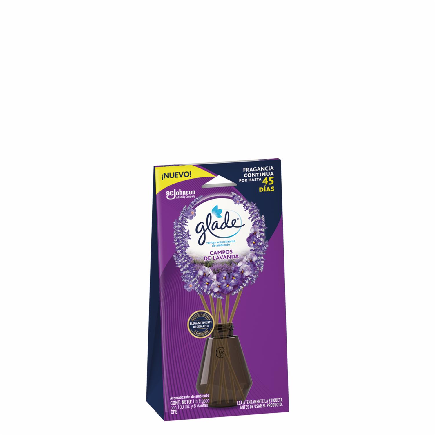 Difusor De Aroma Campos De Lavanda GLADE 100 Ml