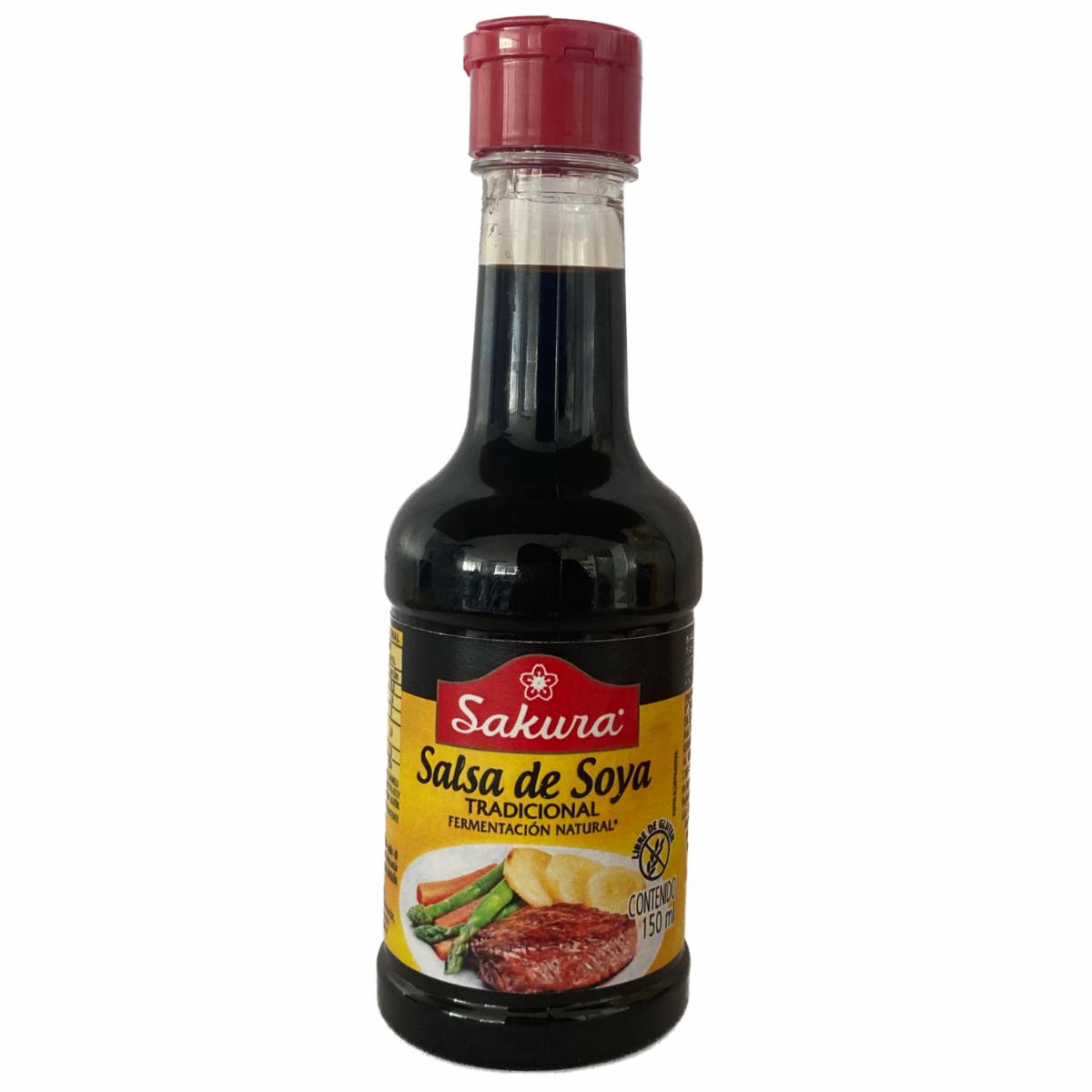 Salsa De Soya Libre De Gluten SAKURA 150 Ml