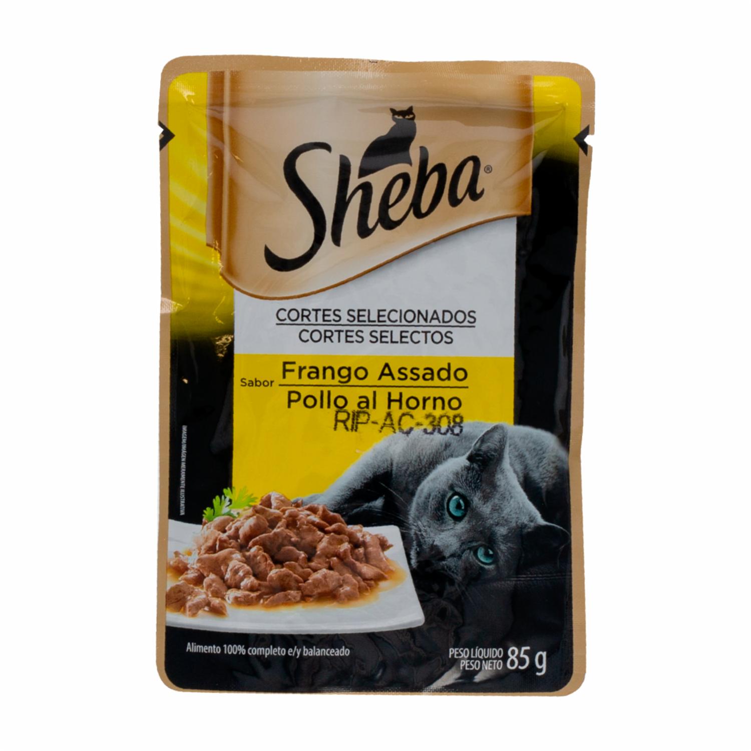 Alimento Húmedo Para Gatos Filete De Pollo Al Horno SHEBA 85 G