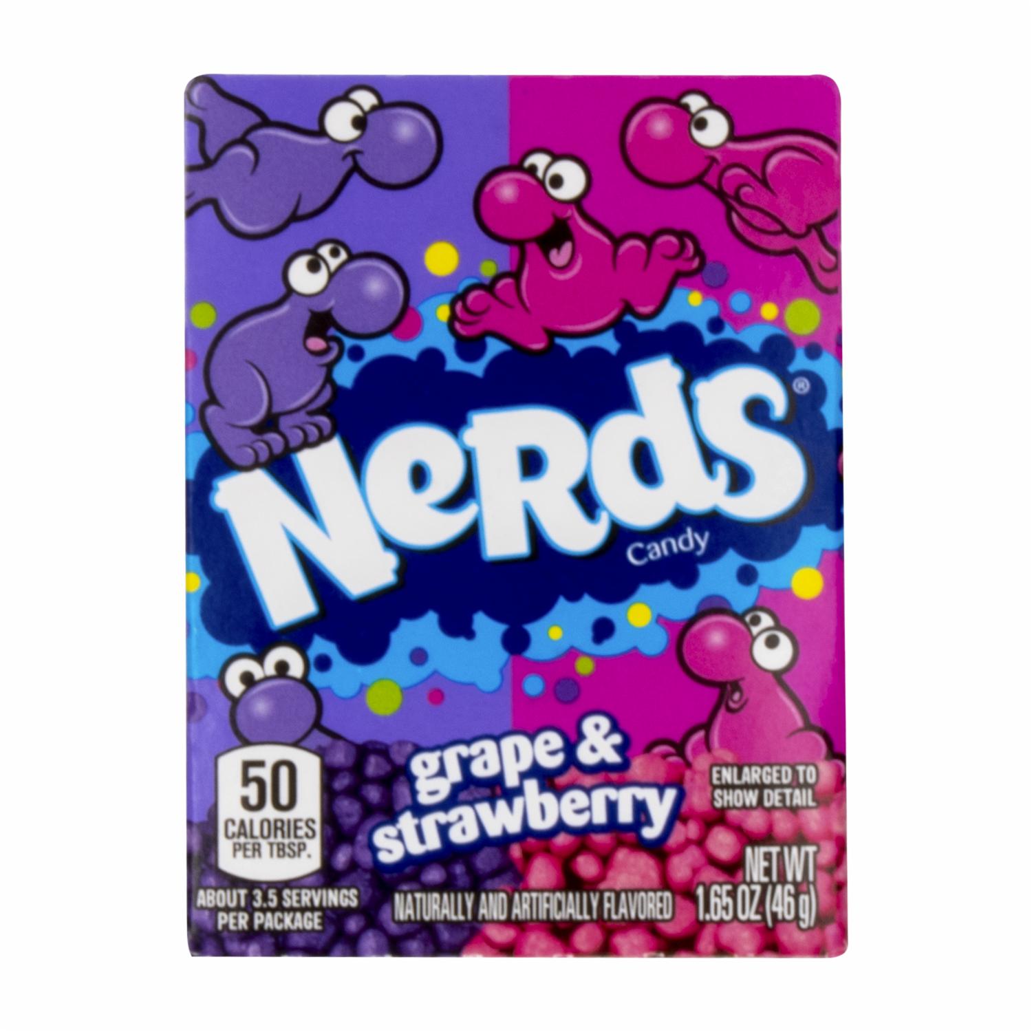Caramelos Nerds Frutilla NERDS 46g