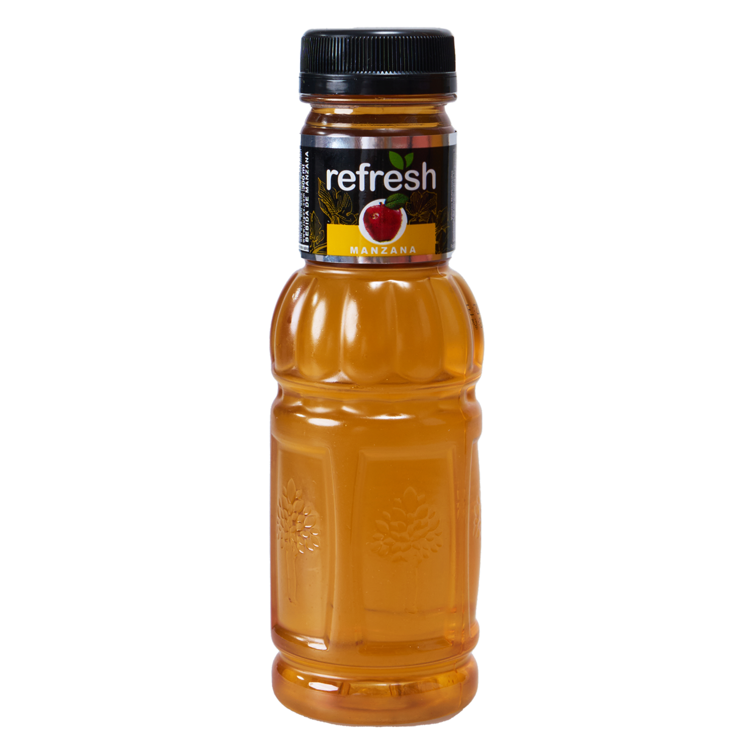 Jugo De Manzana Medio De Azúcar REFRESH Botella