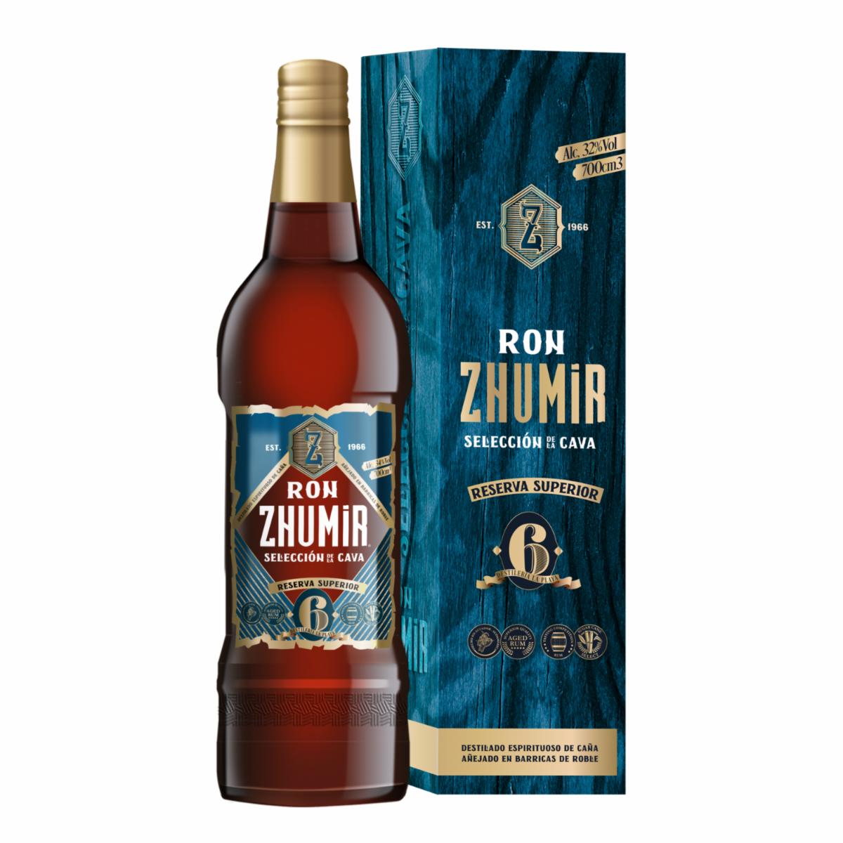 Ron Gran Reserva 18 Años ZHUMIR 750 Ml