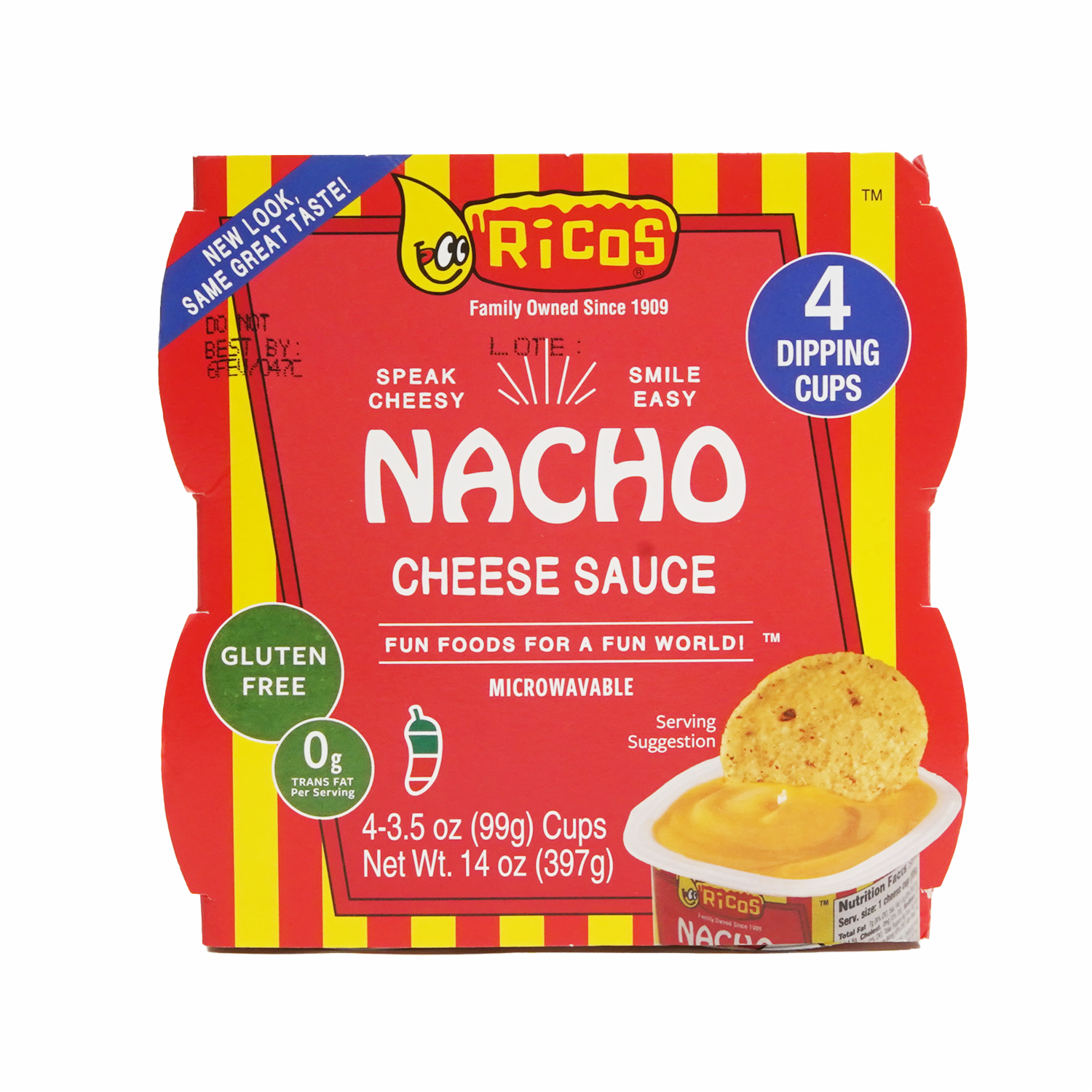 Pack Nacho Cheese Sauce RICOS 397 G