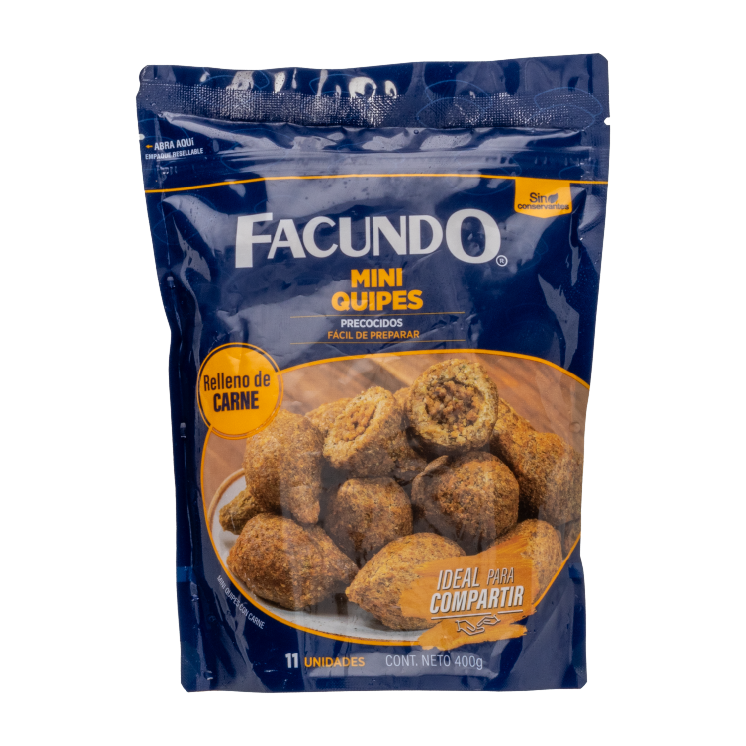 Mini Quipe Congelado FACUNDO 400 G