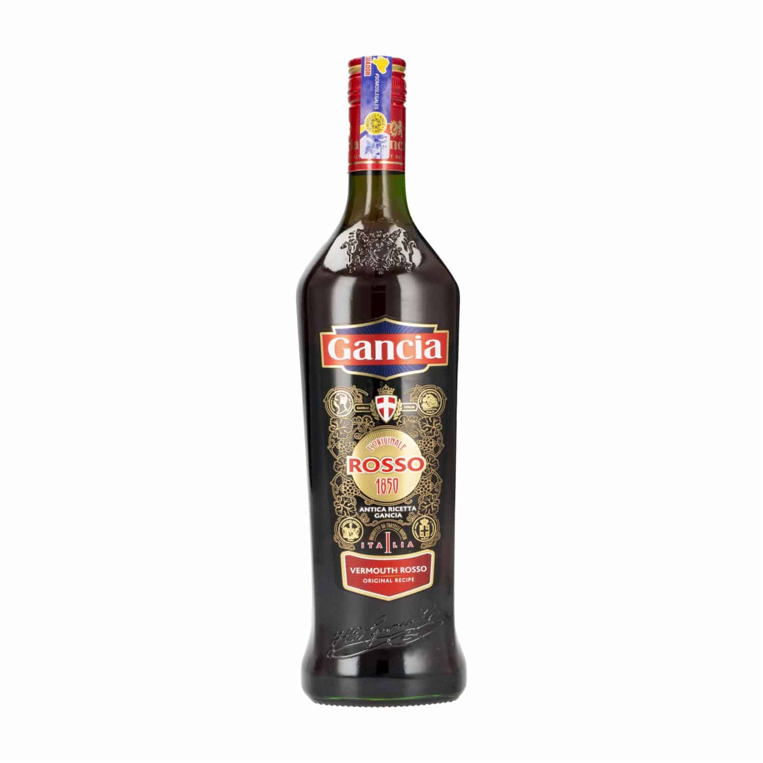 Aperitivo Vermouth Rosso Receta Original Gancia 1000 Ml