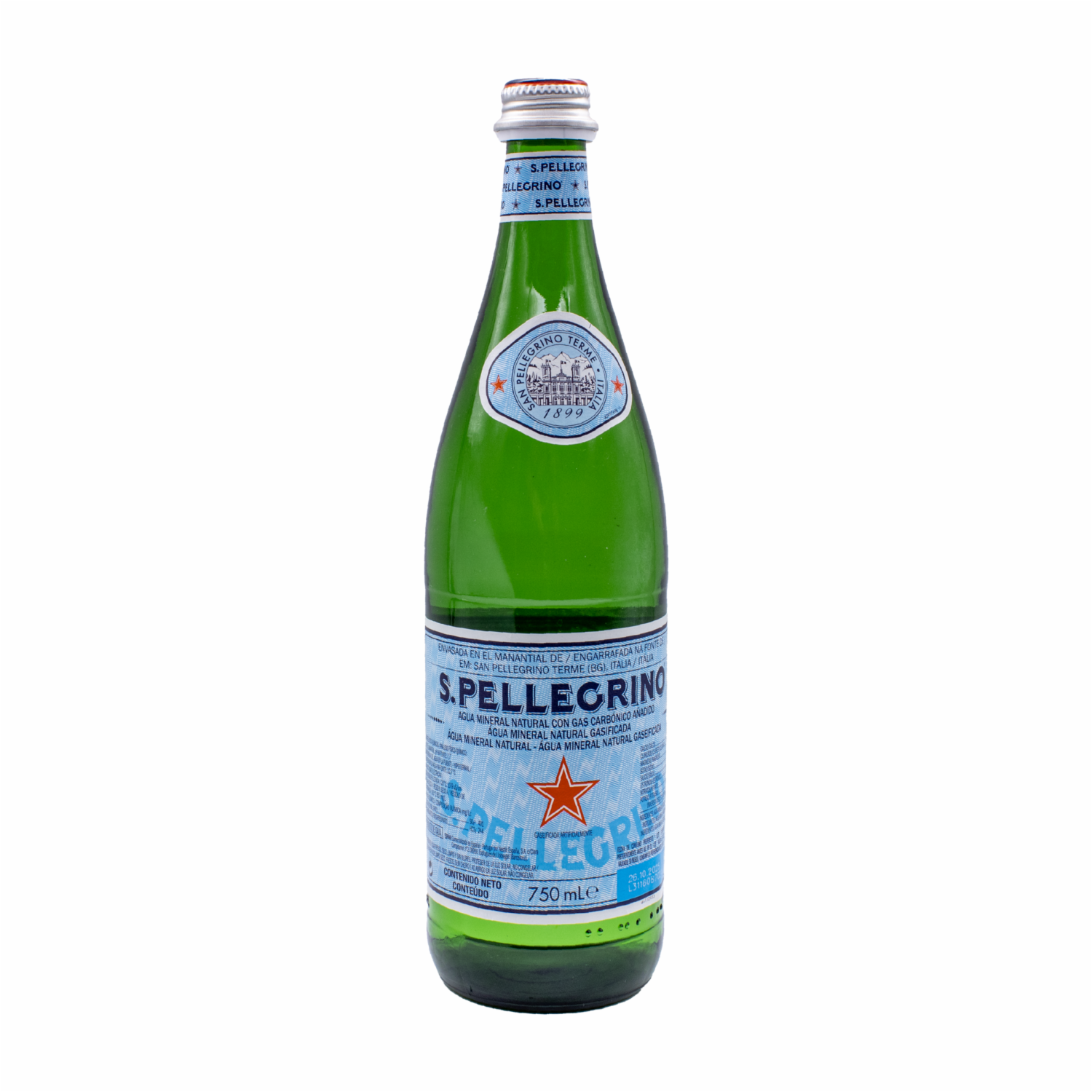 Agua Con Gas S.PELLEGRINO 750ml