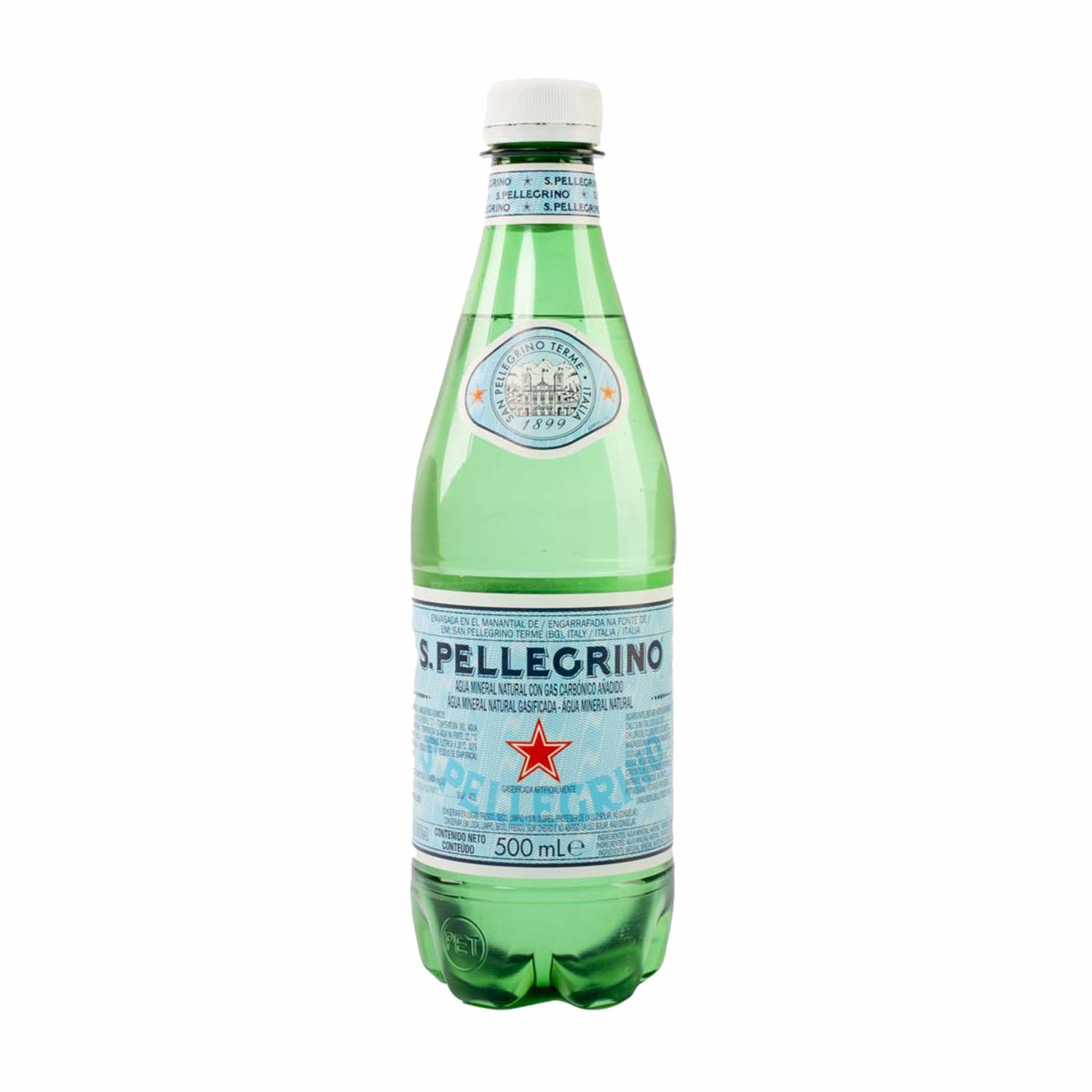 Agua Con Gas S.PELLEGRINO 500 Ml
