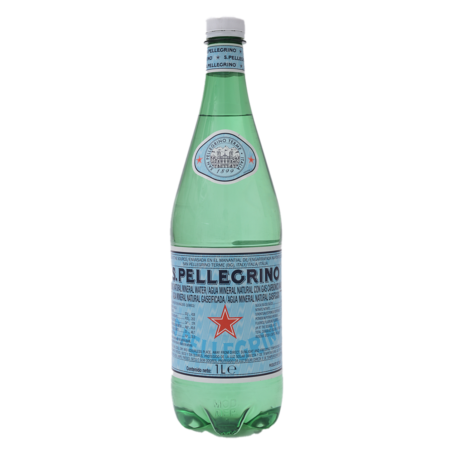 Agua Con Gas S.PELLEGRINO 1000 Ml