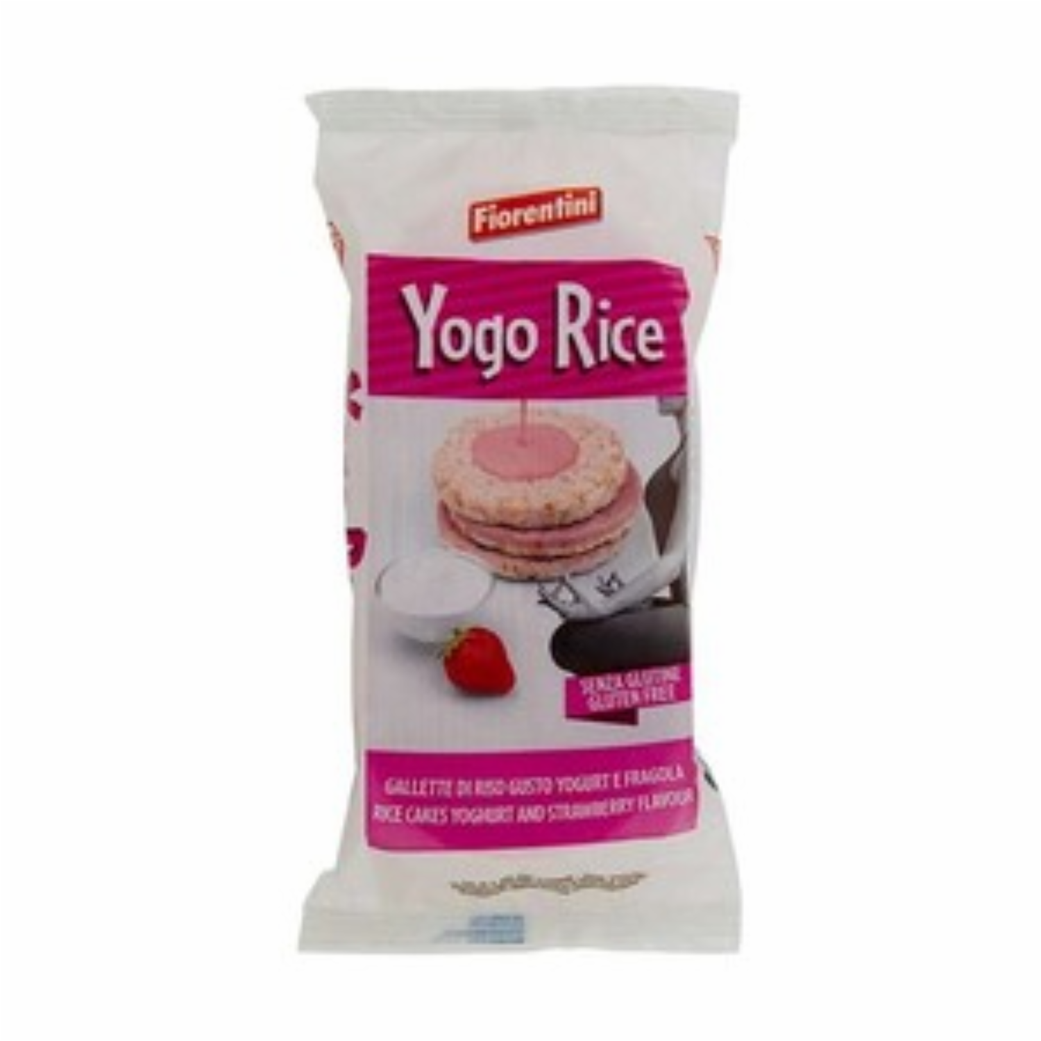 Torta De Arroz Sabor A Yogur Y Fresa FIORENTINI 100 G