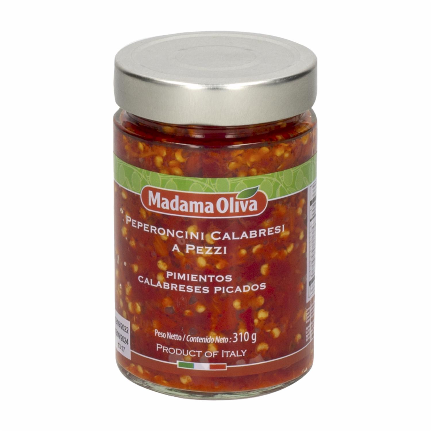 Pimientos Calabreses Picados MADAMA OLIVA 310 G