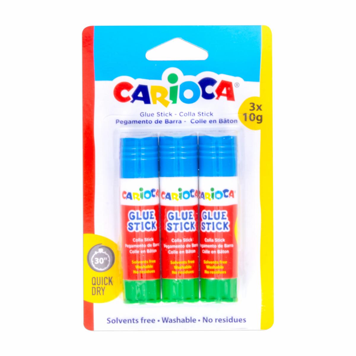 Goma Escolar En Barra CARIOCA 3×10 G