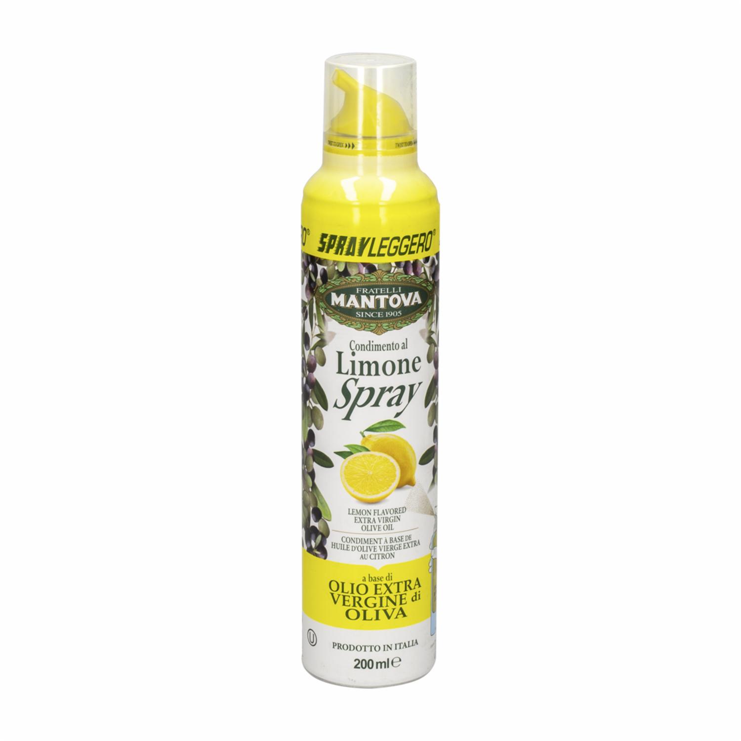 Aceite De Oliva Fratelli Ac. Extra Virgen Limón Spray MANTOVA 200 Ml
