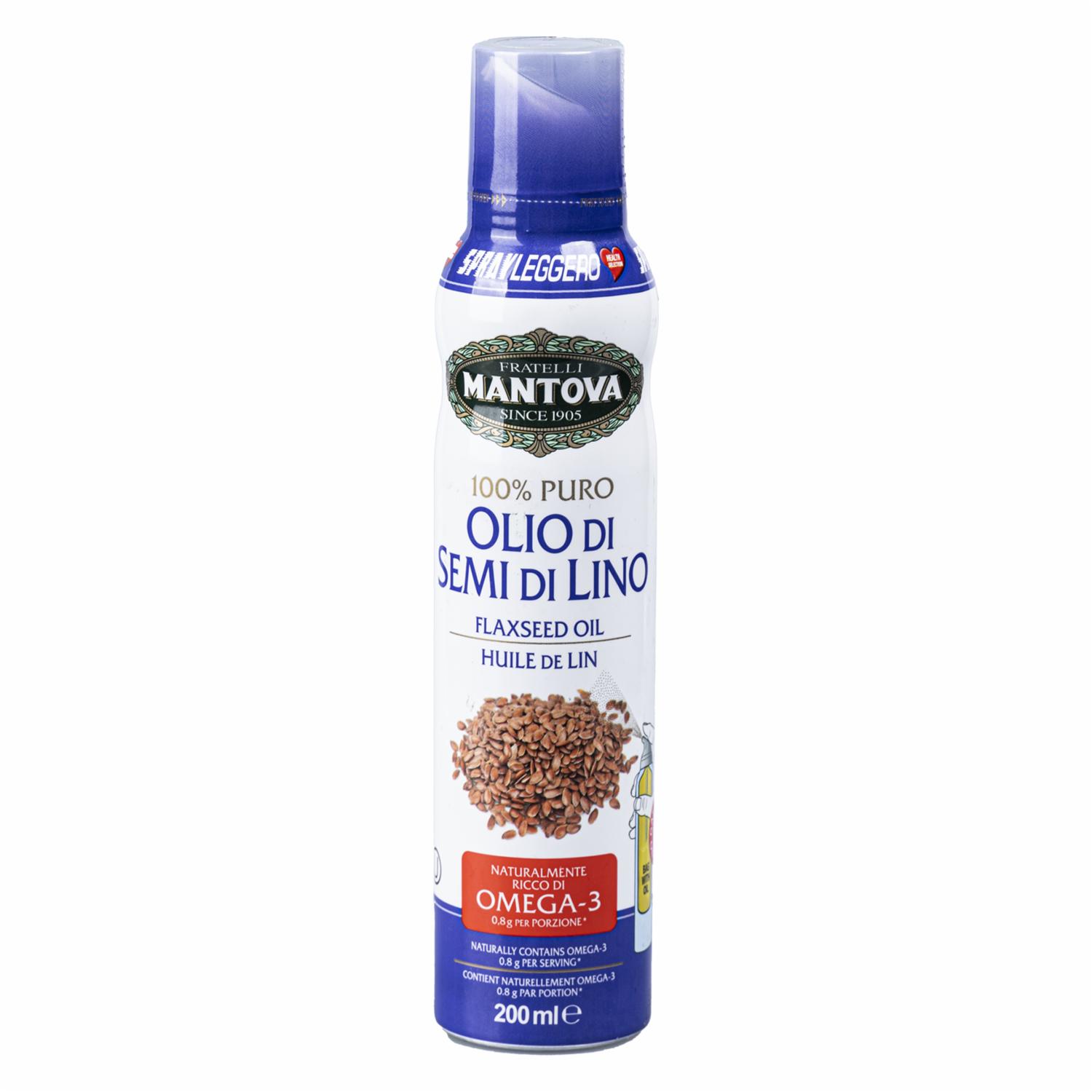 Aceite De Semillas Linaza Spray MANTOVA 200 Ml