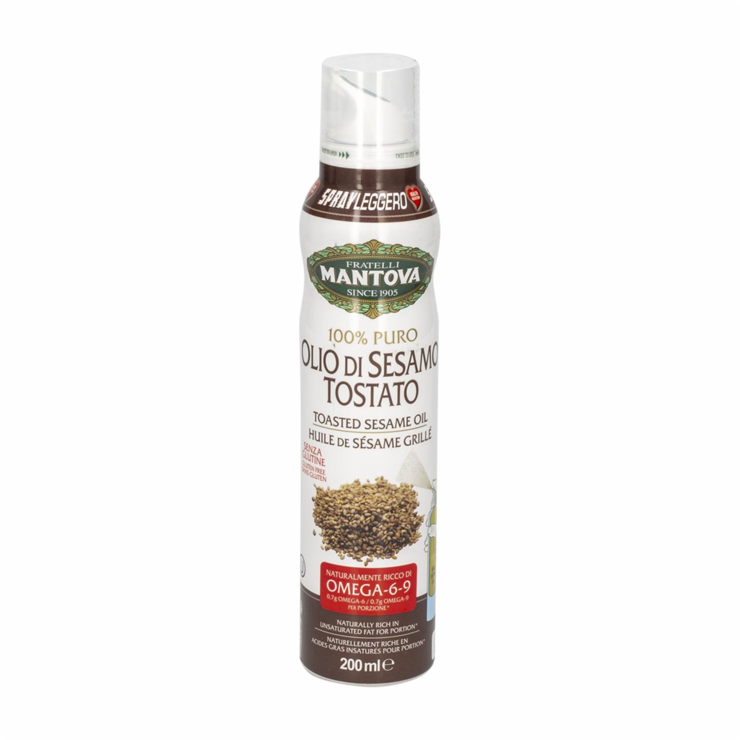 Aceite Sésamo Tostado MANTOVA Spray