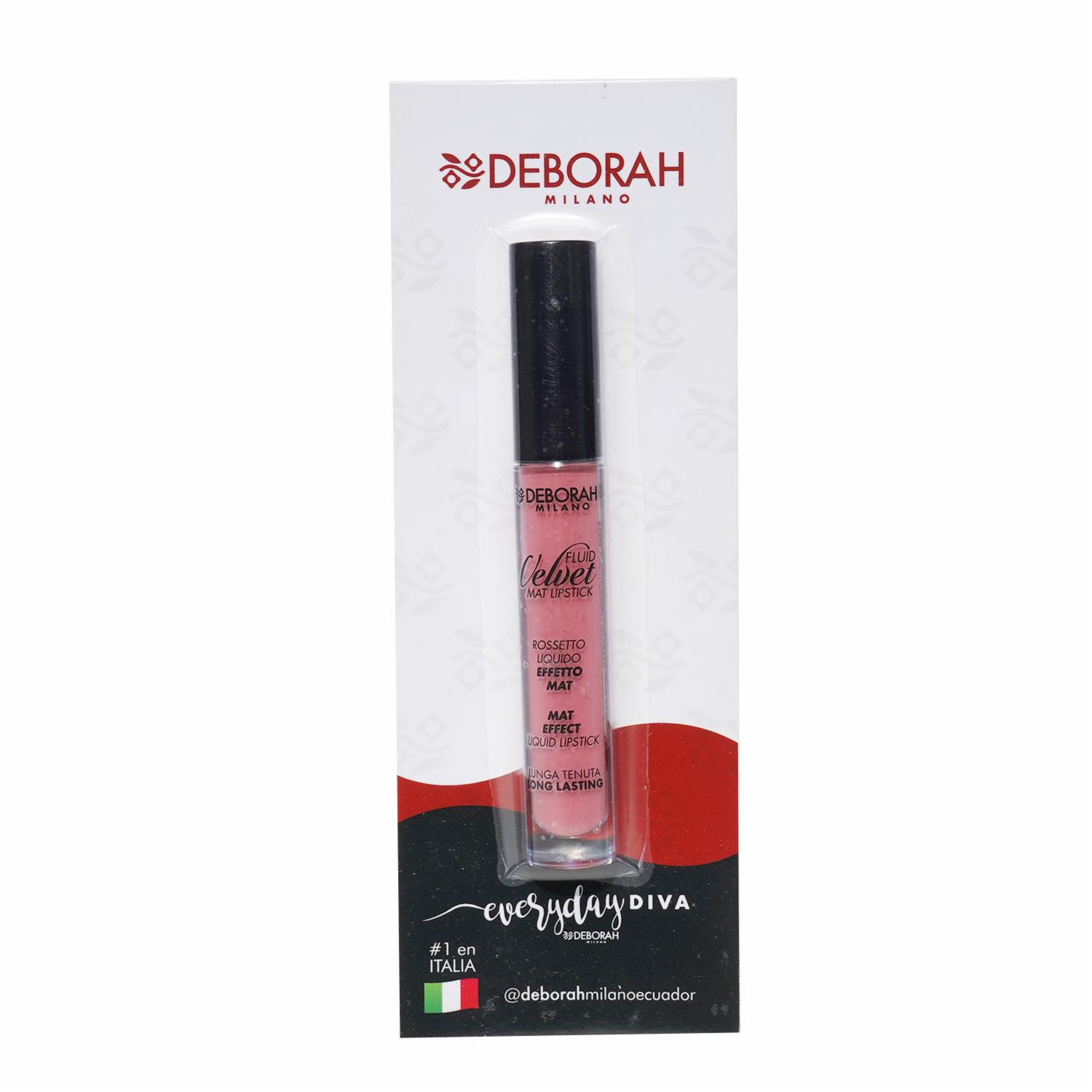 Labial Líquido Matte Romantic Pink DEBORAH MILANO Unidad