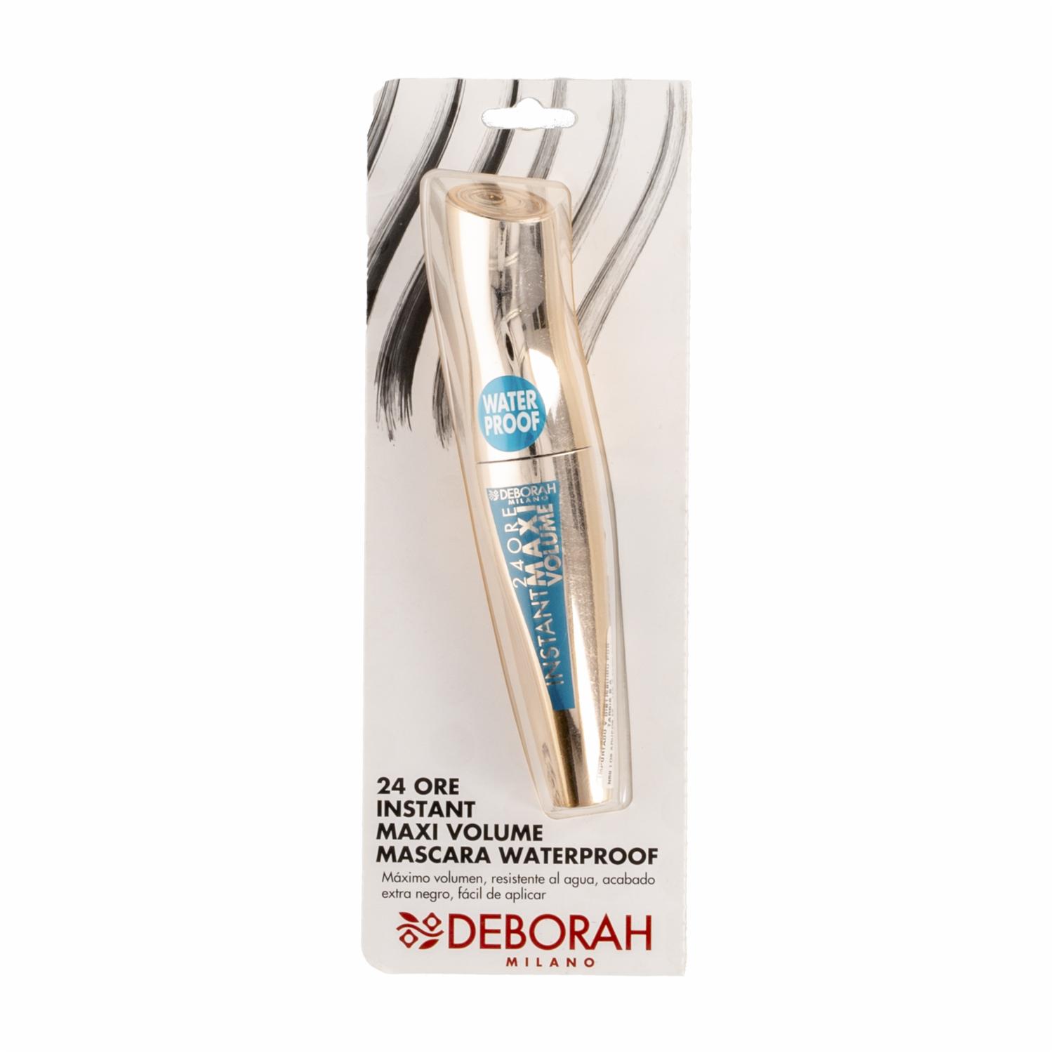 Máscara De Pestañas Wp 24Ore Instant Maxi Volume DEBORAH MILANO 12 Ml
