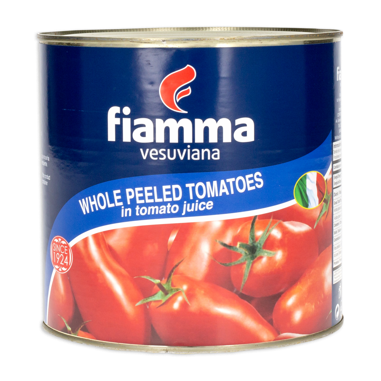 Tomate Pelado Vesuviana Lata FIAMMA VESUVIANA 2500 G