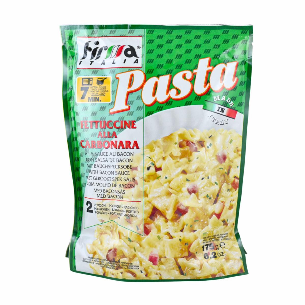 Pasta Fettuccine A La Carbonara FIRMA ITALIA 175 G