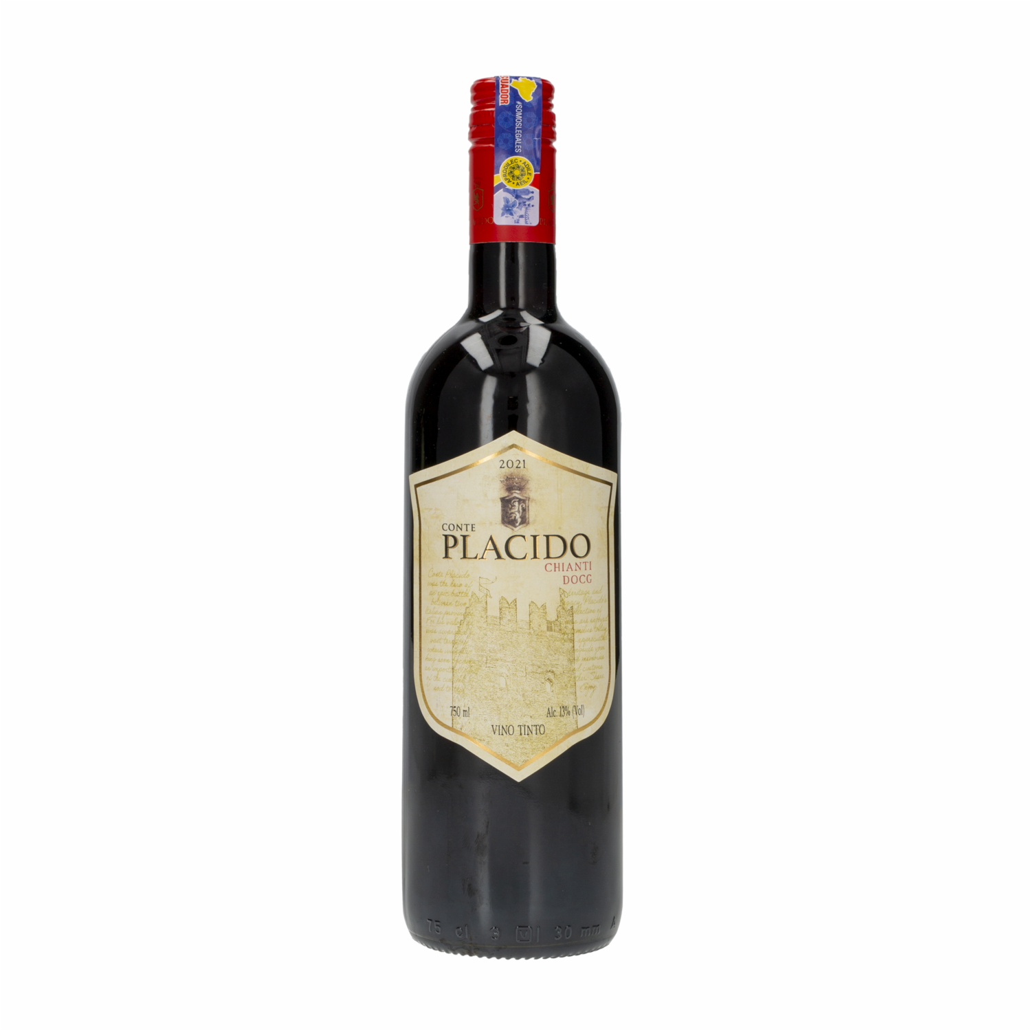 Vino Tinto Plácido CHIANTI 750 Ml