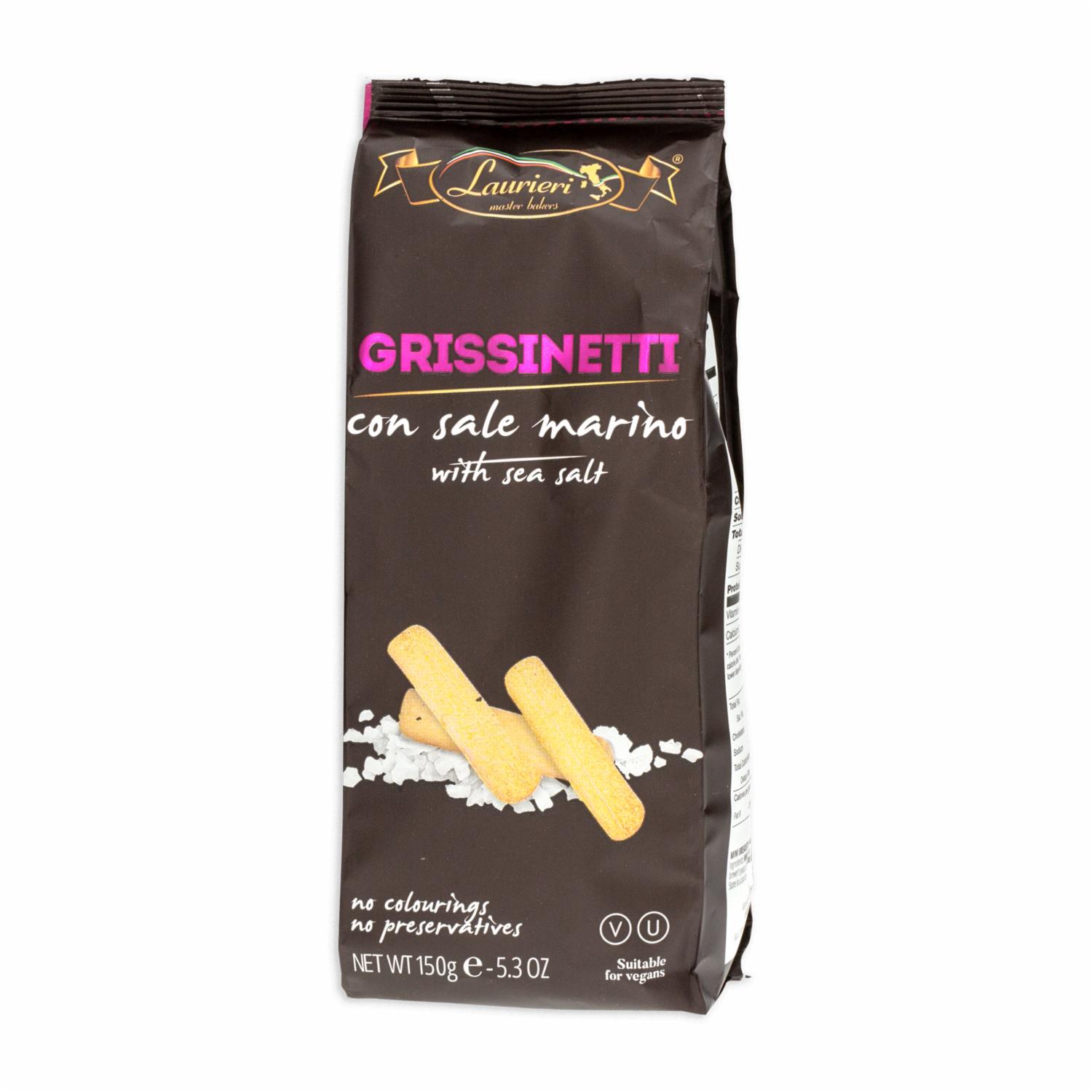 Grissinetti Con Sal Marina LAURIERI 150 G