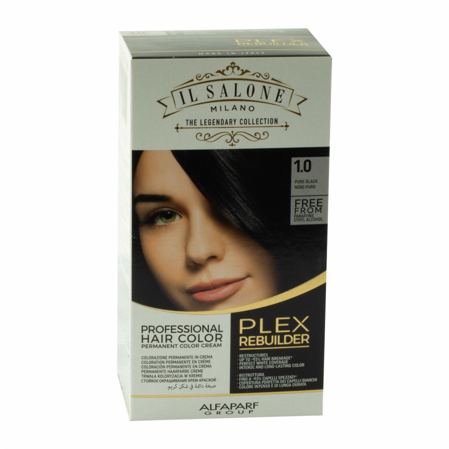 Tinte De Cabello Tono 1 Negro Puro IL SALONE MILANO Paquete