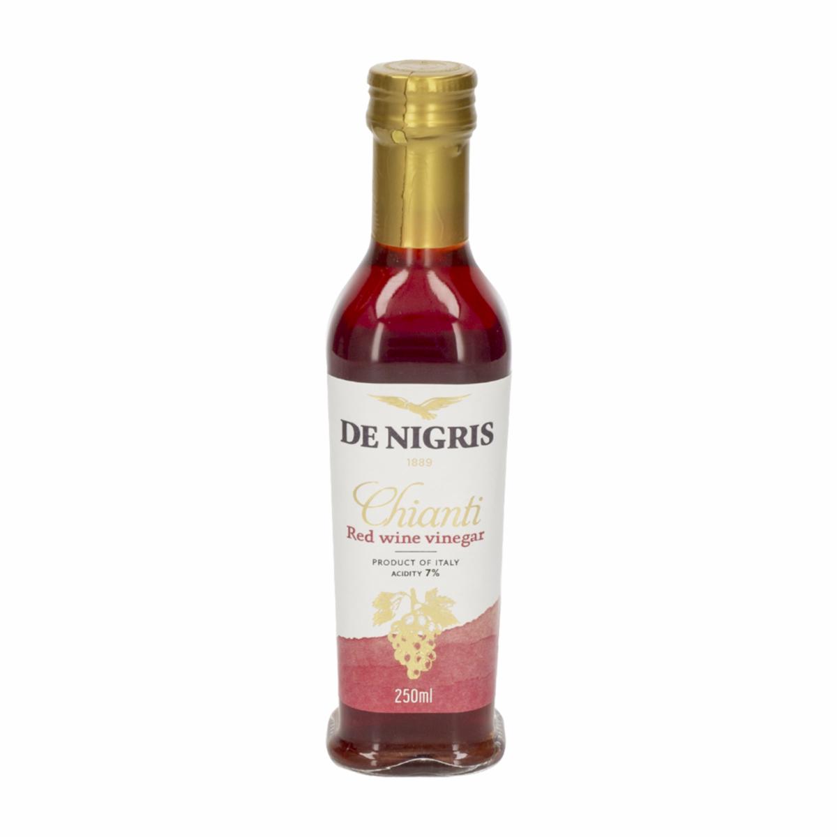 Vinagre De Vino Rojo Chianti DE NIGRIS 250 Ml