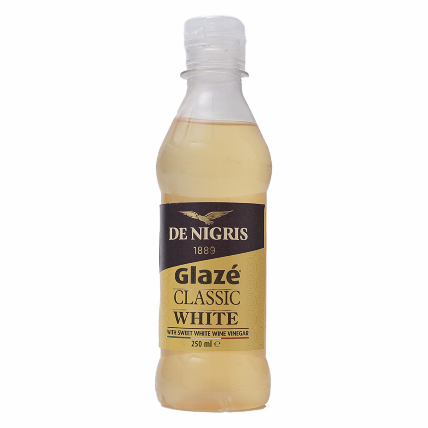 Glassa Clásica Blanca Con Vinagre Balsámico DE NIGRIS 250 Ml