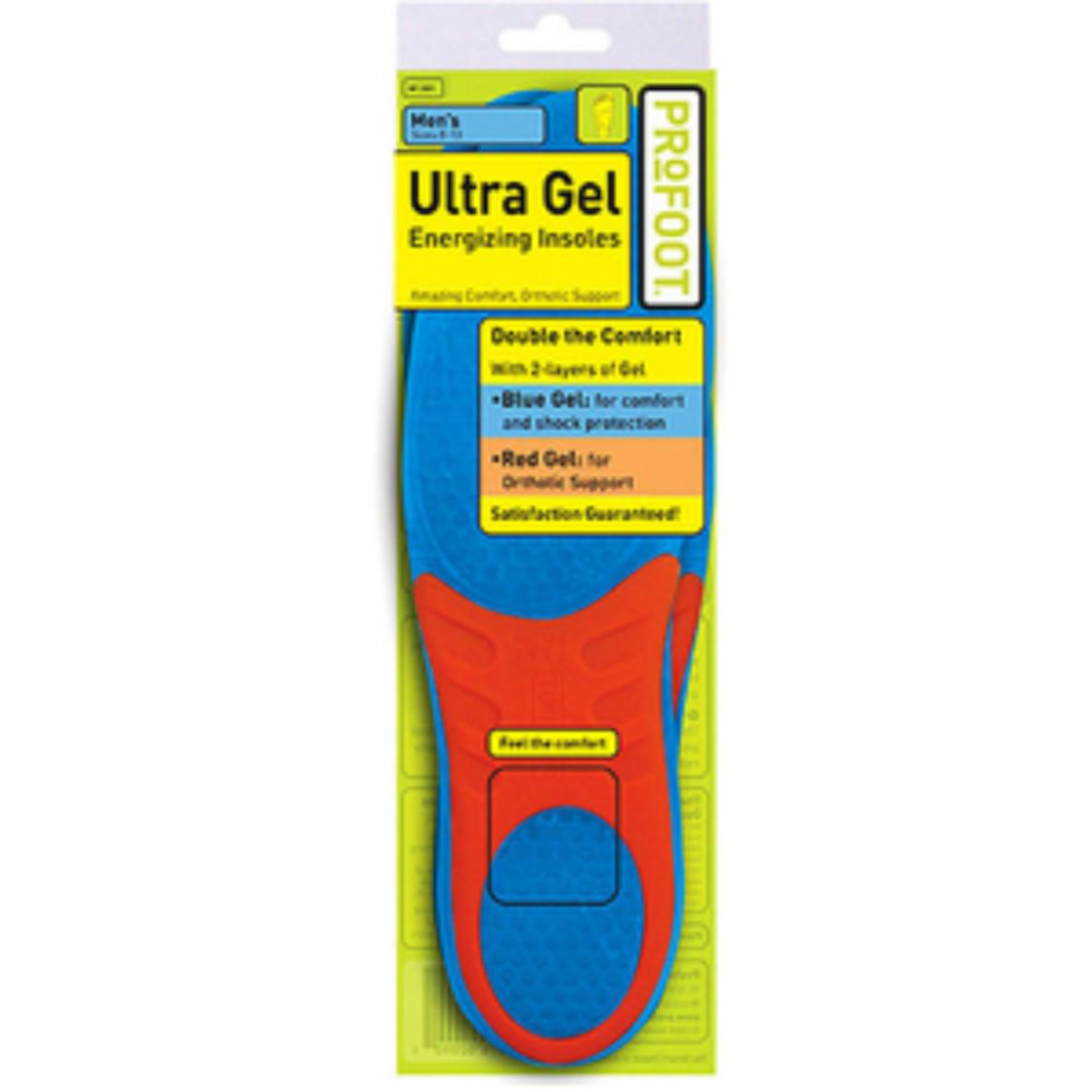 Plantillas Ultra Gel Para Hombre PROFOOT 1 U